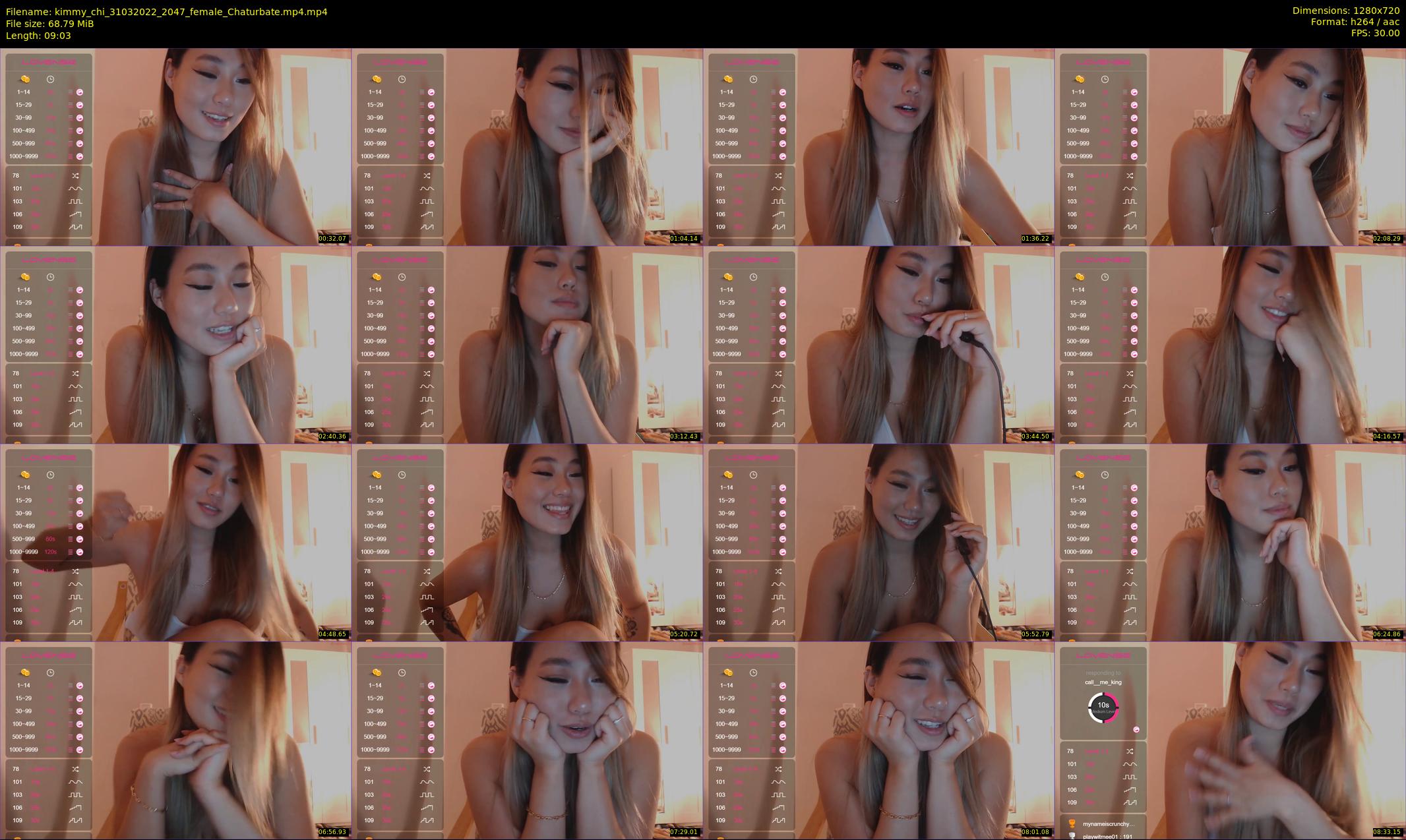 kimmy_chi — 10 minute Chaturbate female cam show recording, 720p, Mar 31, 2022