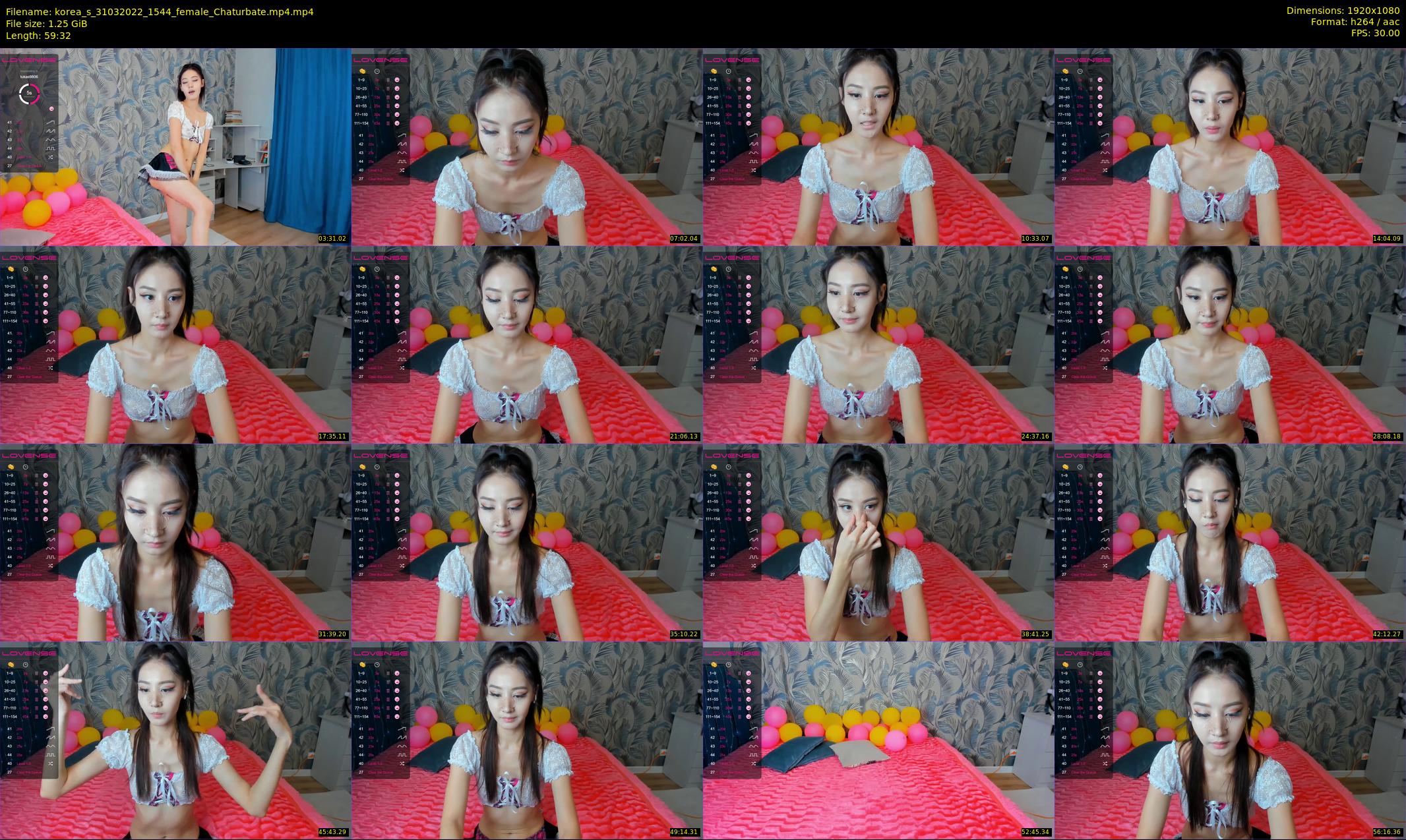 korea_s — 60 minute Chaturbate female cam show recording, 1080p, Mar 31, 2022