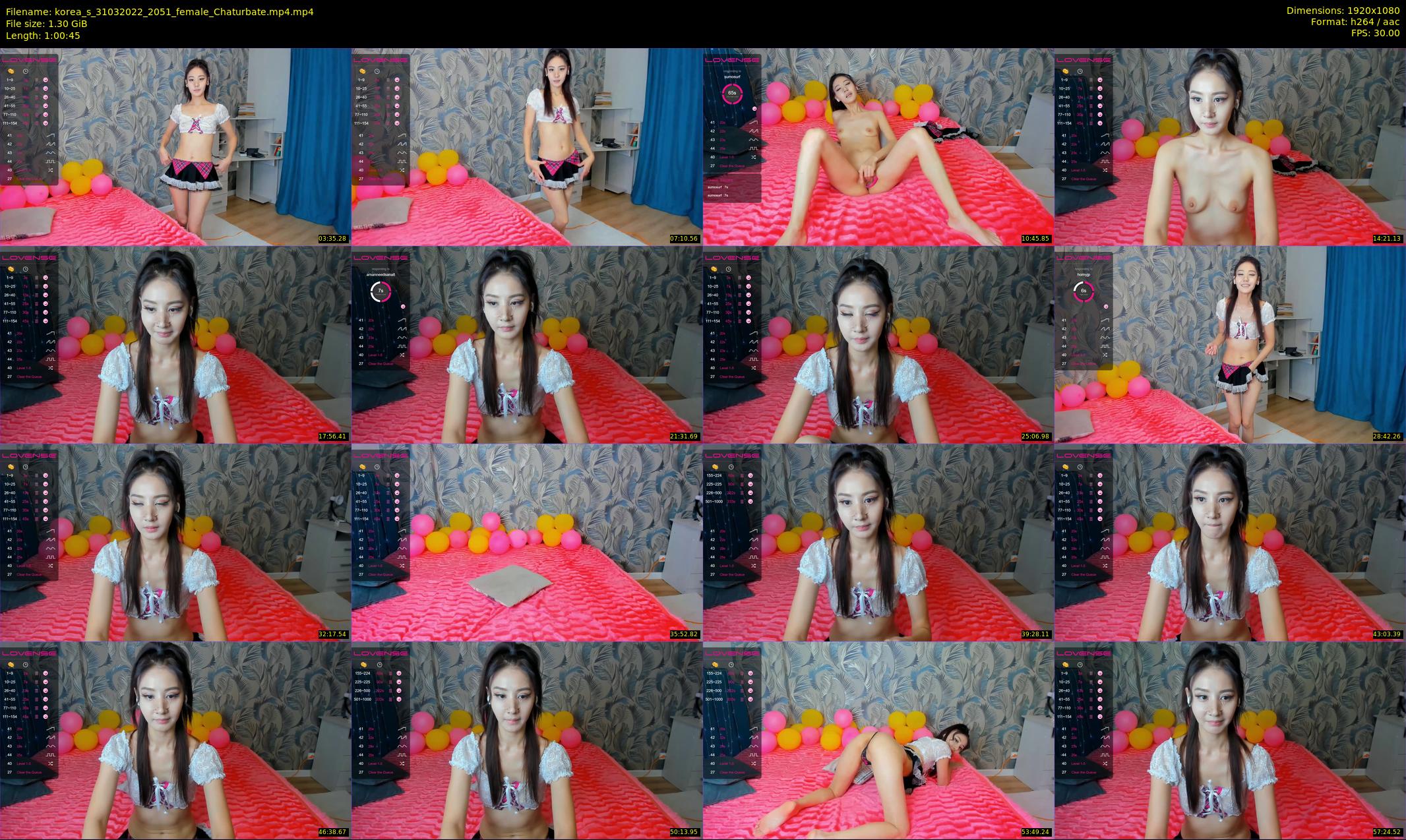 korea_s — 61 minute Chaturbate female cam show recording, 1080p, Mar 31, 2022