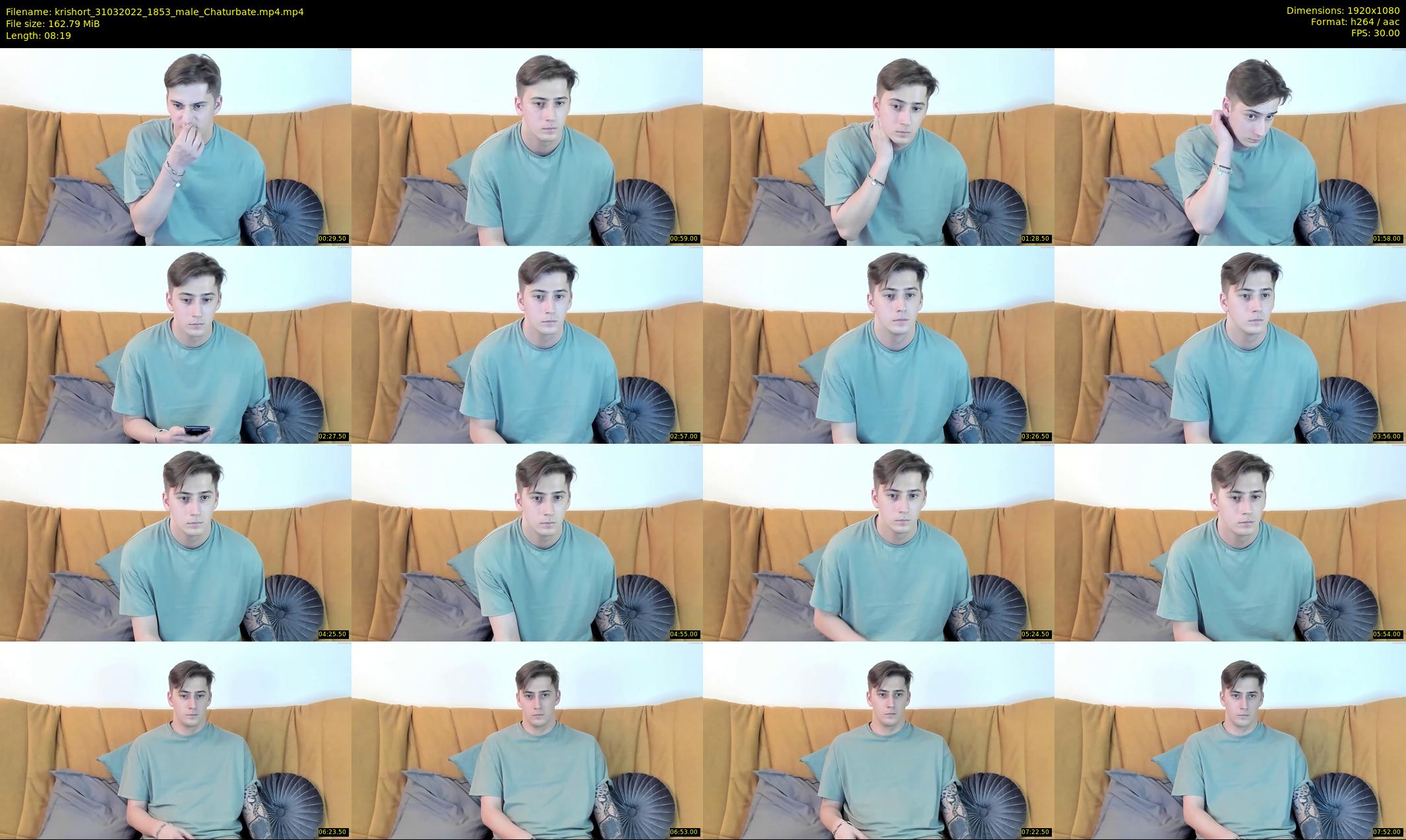 krishort — 9 minute Chaturbate male cam show recording, 1080p, Mar 31, 2022