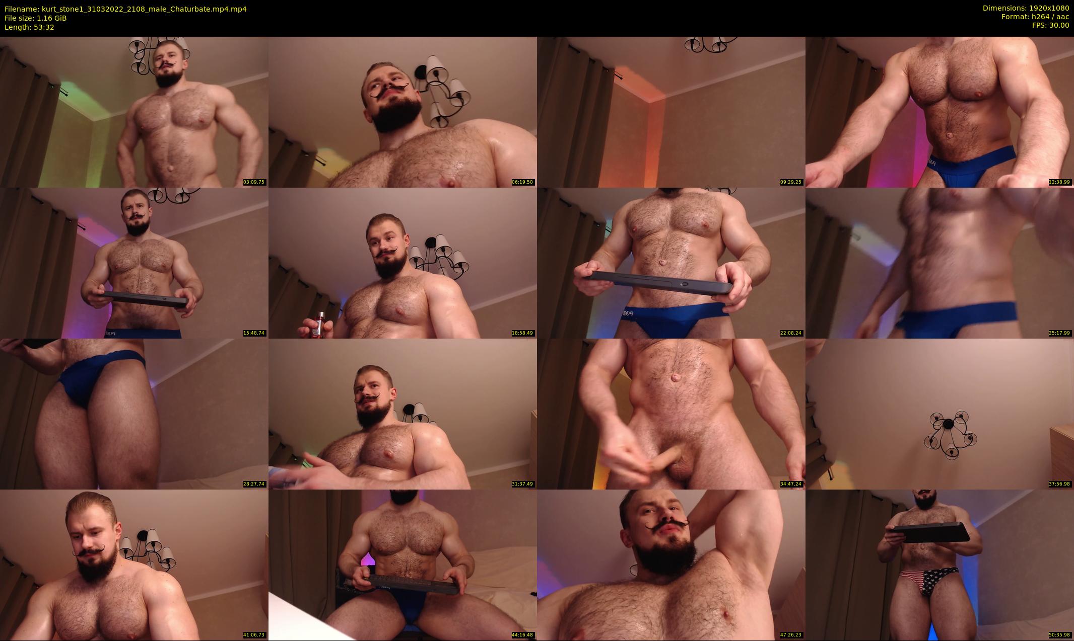 kurt_stone1 — 54 minute Chaturbate male cam show recording, 1080p, Mar 31, 2022