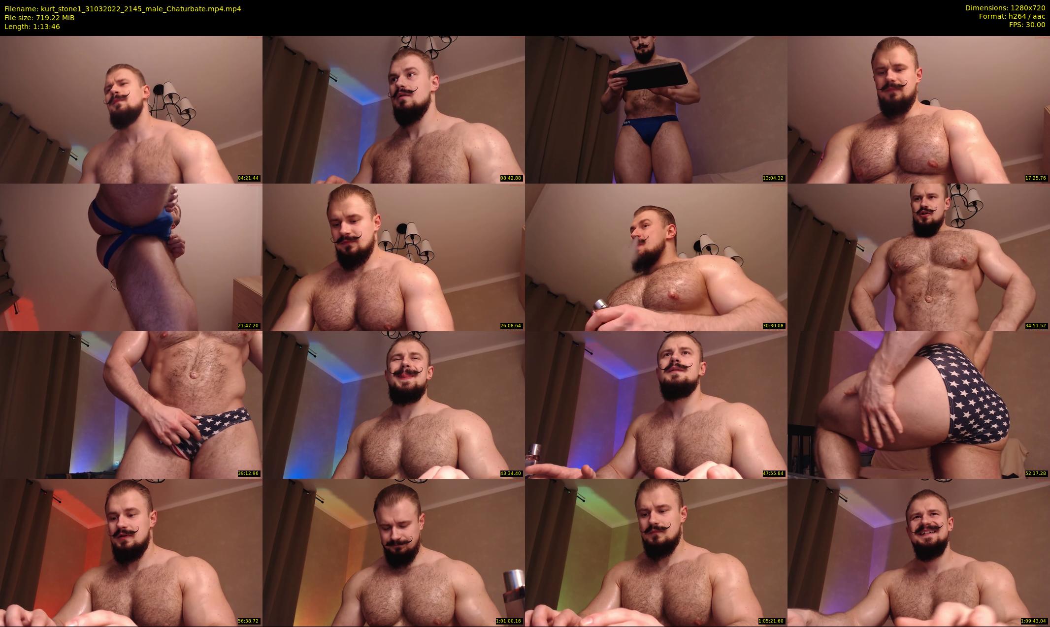 kurt_stone1 — 74 minute Chaturbate male cam show recording, 720p, Mar 31, 2022