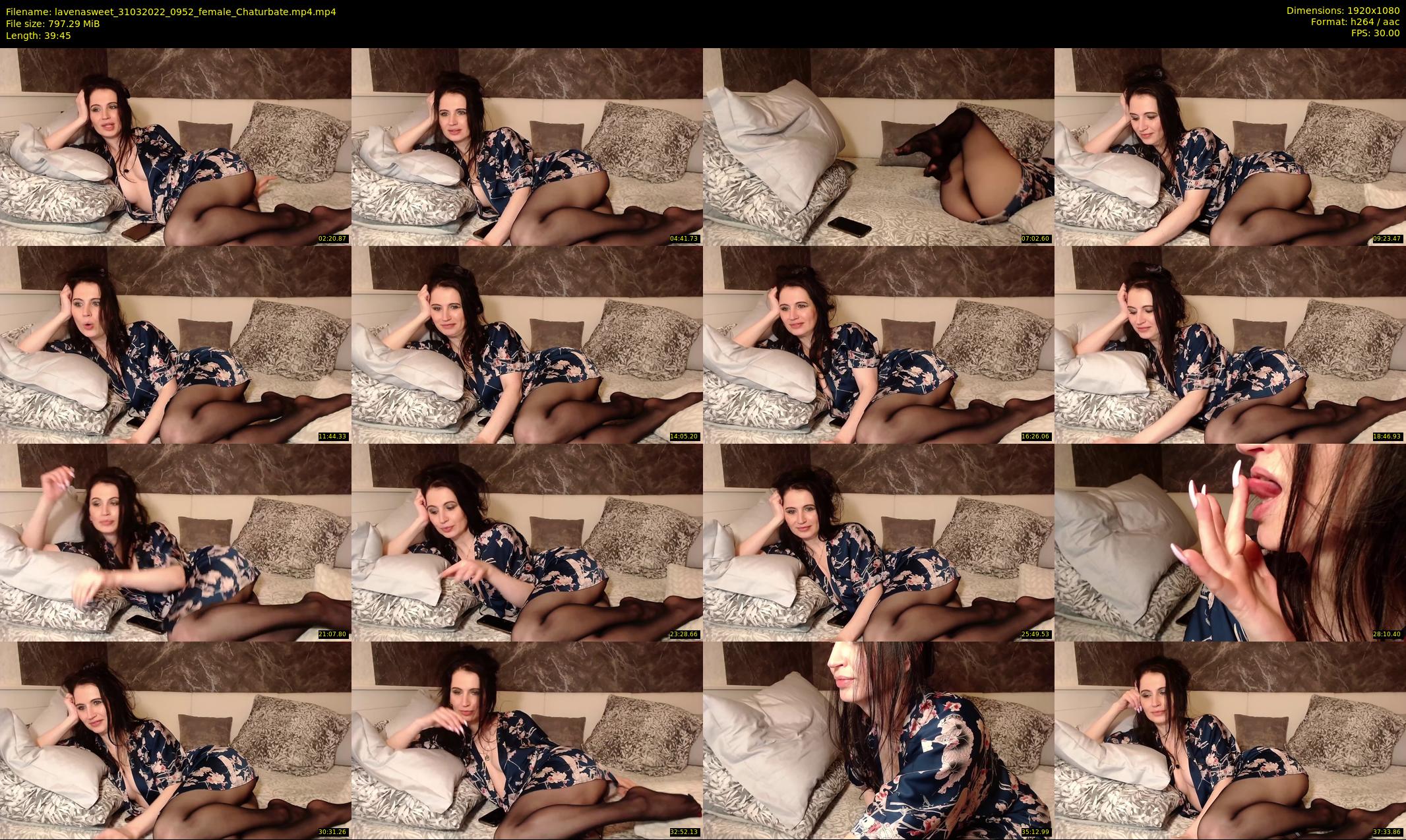 lavenasweet — 40 minute Chaturbate female cam show recording, 1080p, Mar 31, 2022