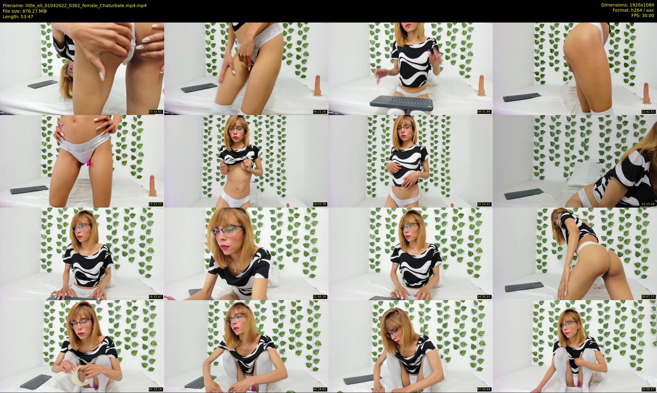 little_eli — 54 minute Chaturbate female cam show recording, 1080p, Apr 1, 2022