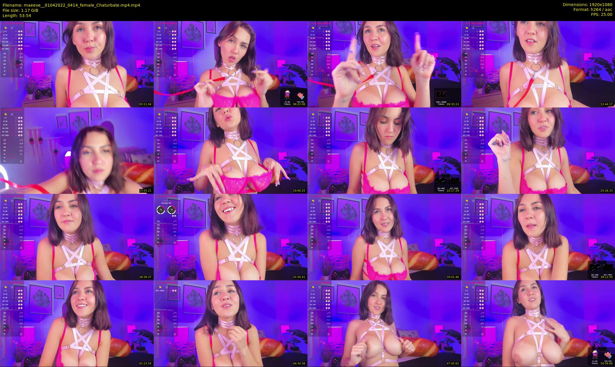 maeeve_ — 54 minute Chaturbate female cam show recording, 1080p, Apr 1, 2022