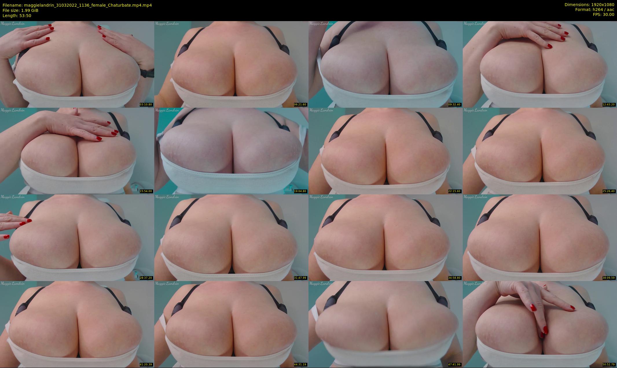 maggielandrin — 54 minute Chaturbate female cam show recording, 1080p, Mar 31, 2022