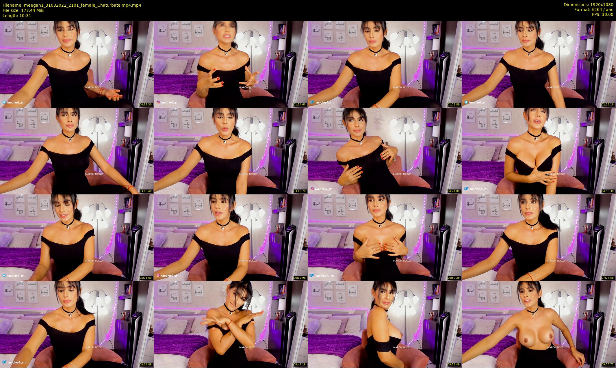 meegan1 — 11 minute Chaturbate female cam show recording, 1080p, Mar 31, 2022