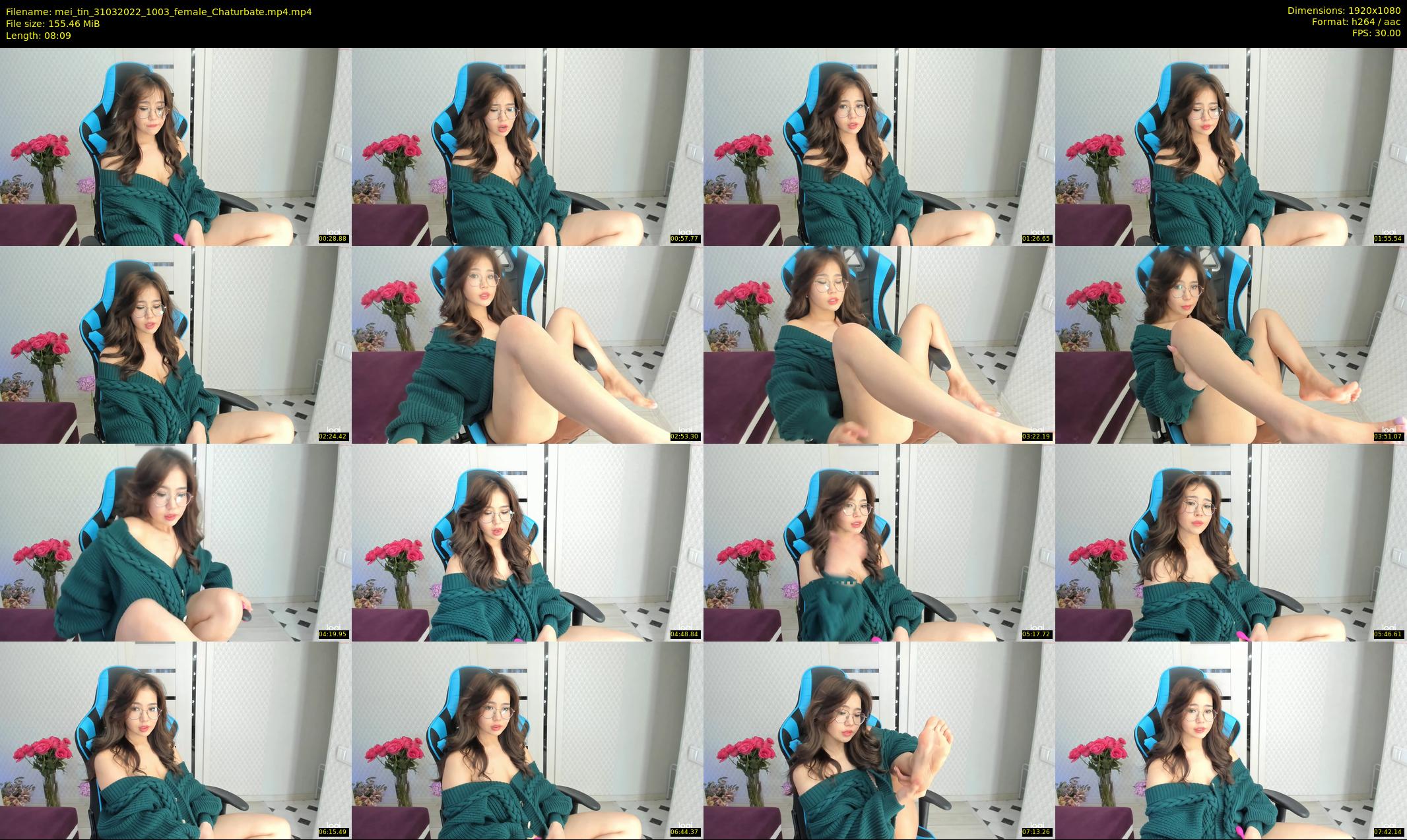 mei_tin — 9 minute Chaturbate female cam show recording, 1080p, Mar 31, 2022
