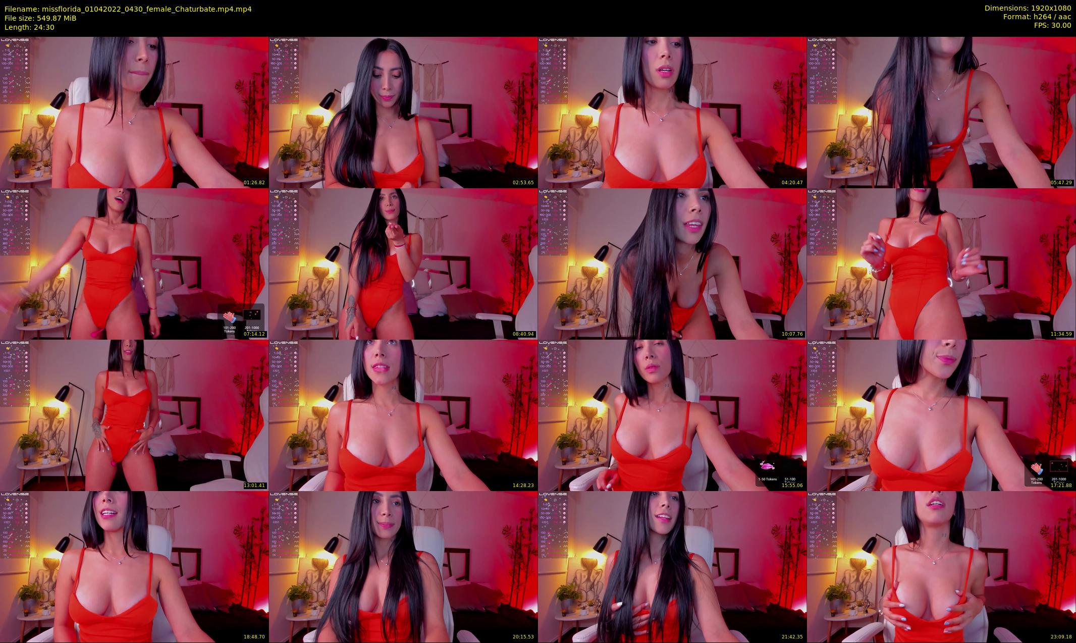 missflorida — 25 minute Chaturbate female cam show recording, 1080p, Apr 1, 2022