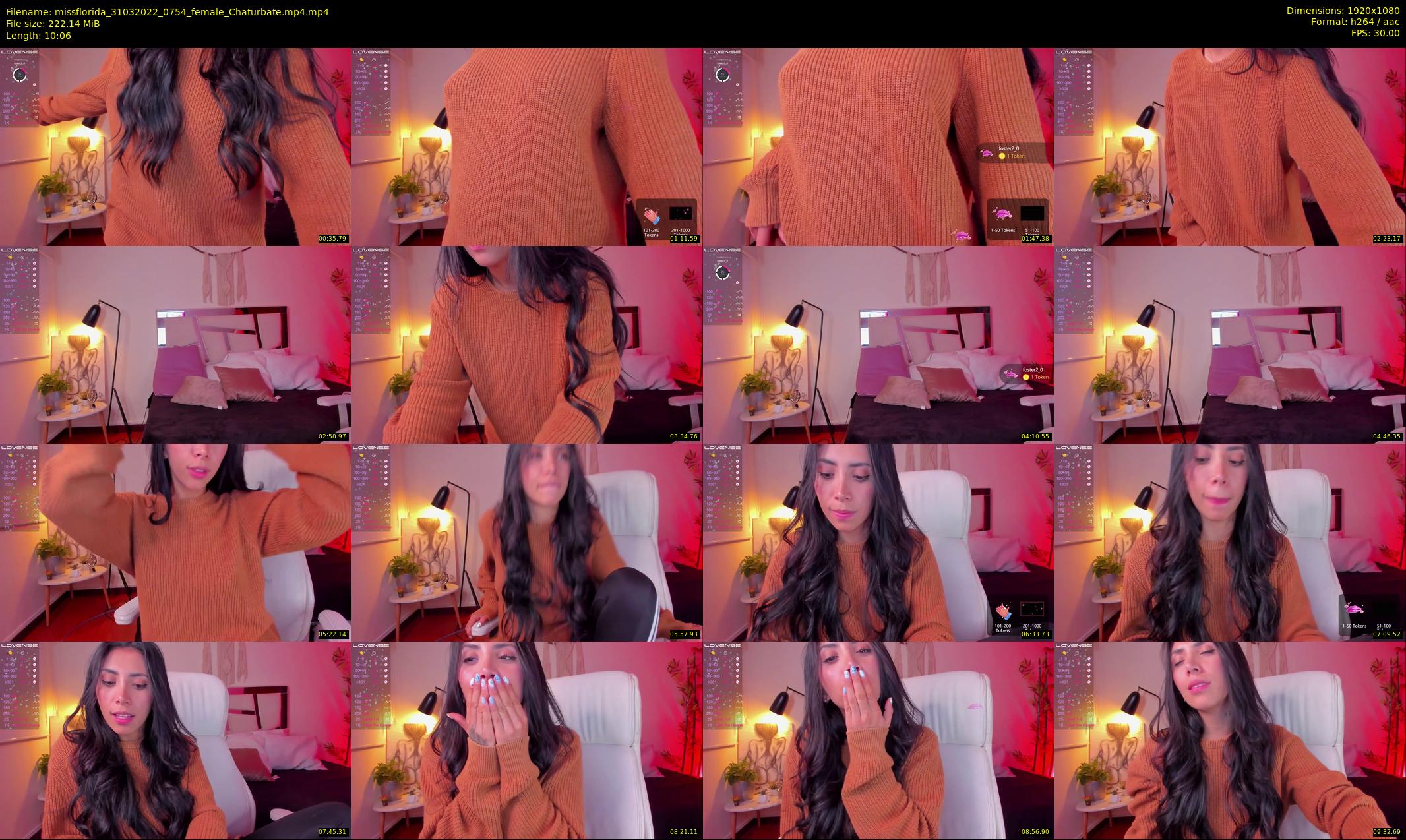 missflorida — 11 minute Chaturbate female cam show recording, 1080p, Mar 31, 2022