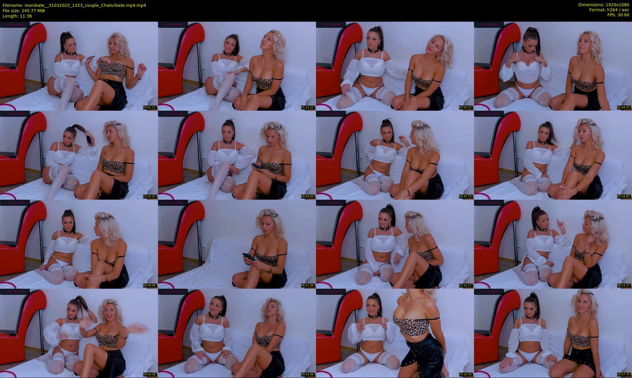 monikate_ — 12 minute Chaturbate couple cam show recording, 1080p, Mar 31, 2022