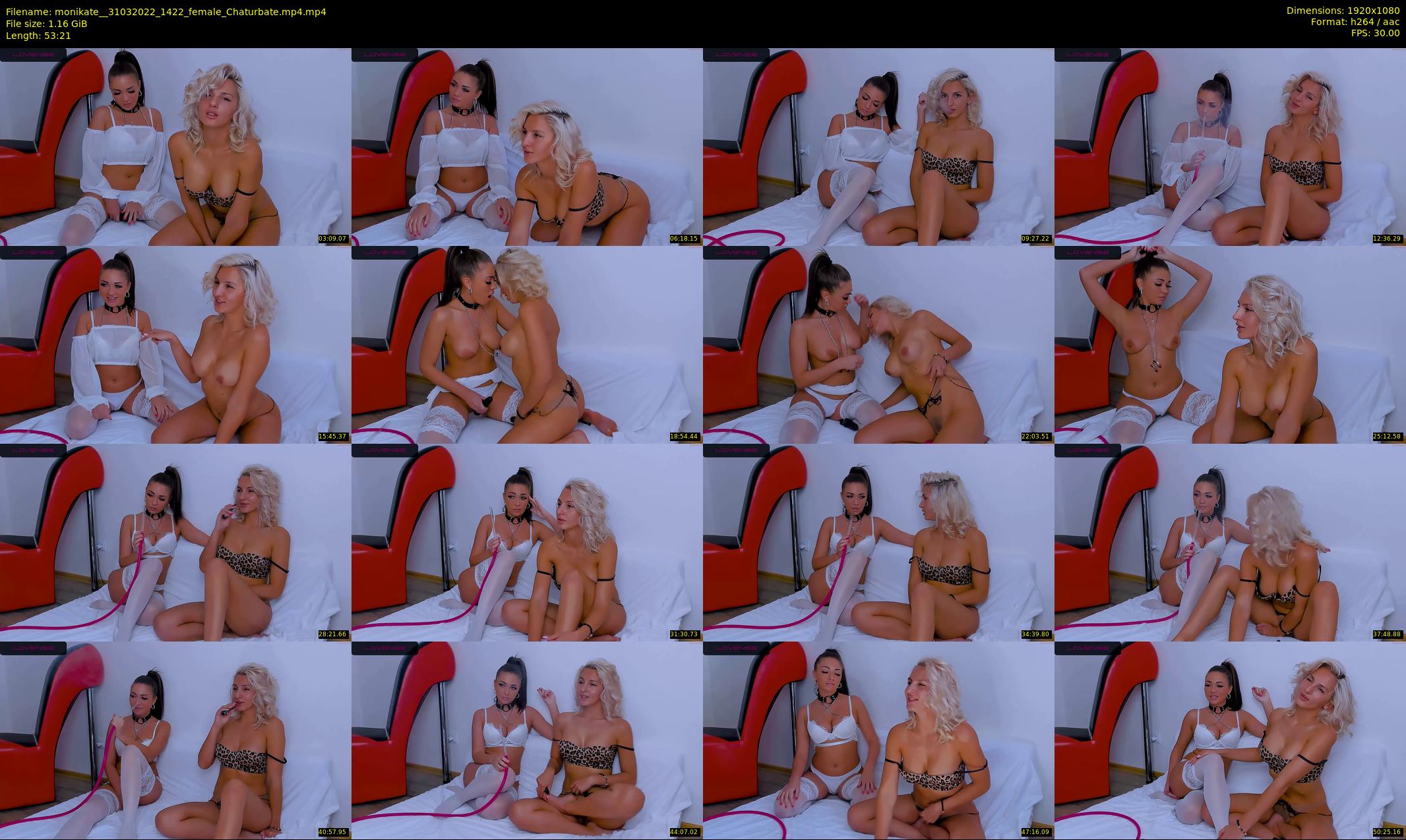 monikate_ — 54 minute Chaturbate couple cam show recording, 1080p, Mar 31, 2022