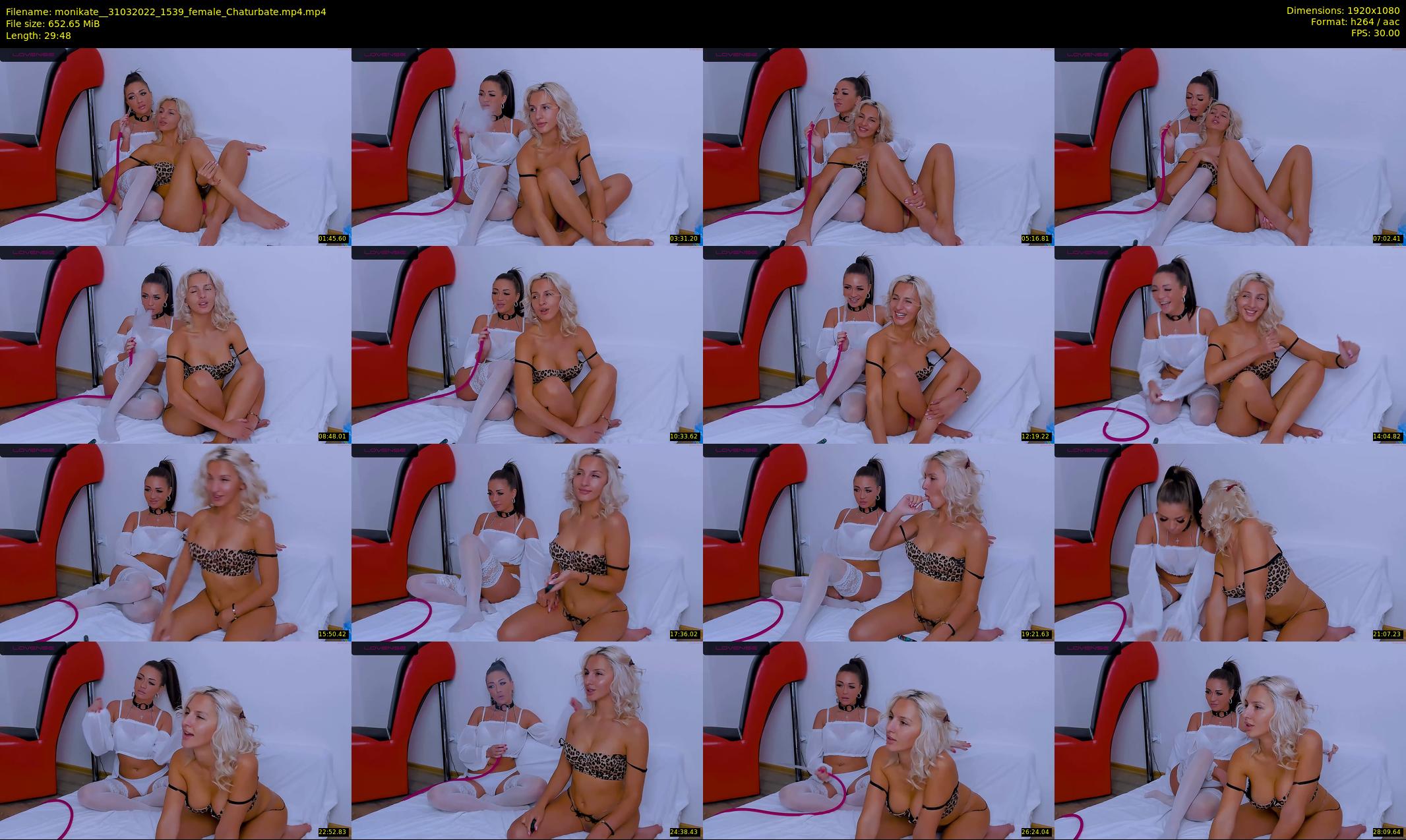monikate_ — 30 minute Chaturbate couple cam show recording, 1080p, Mar 31, 2022