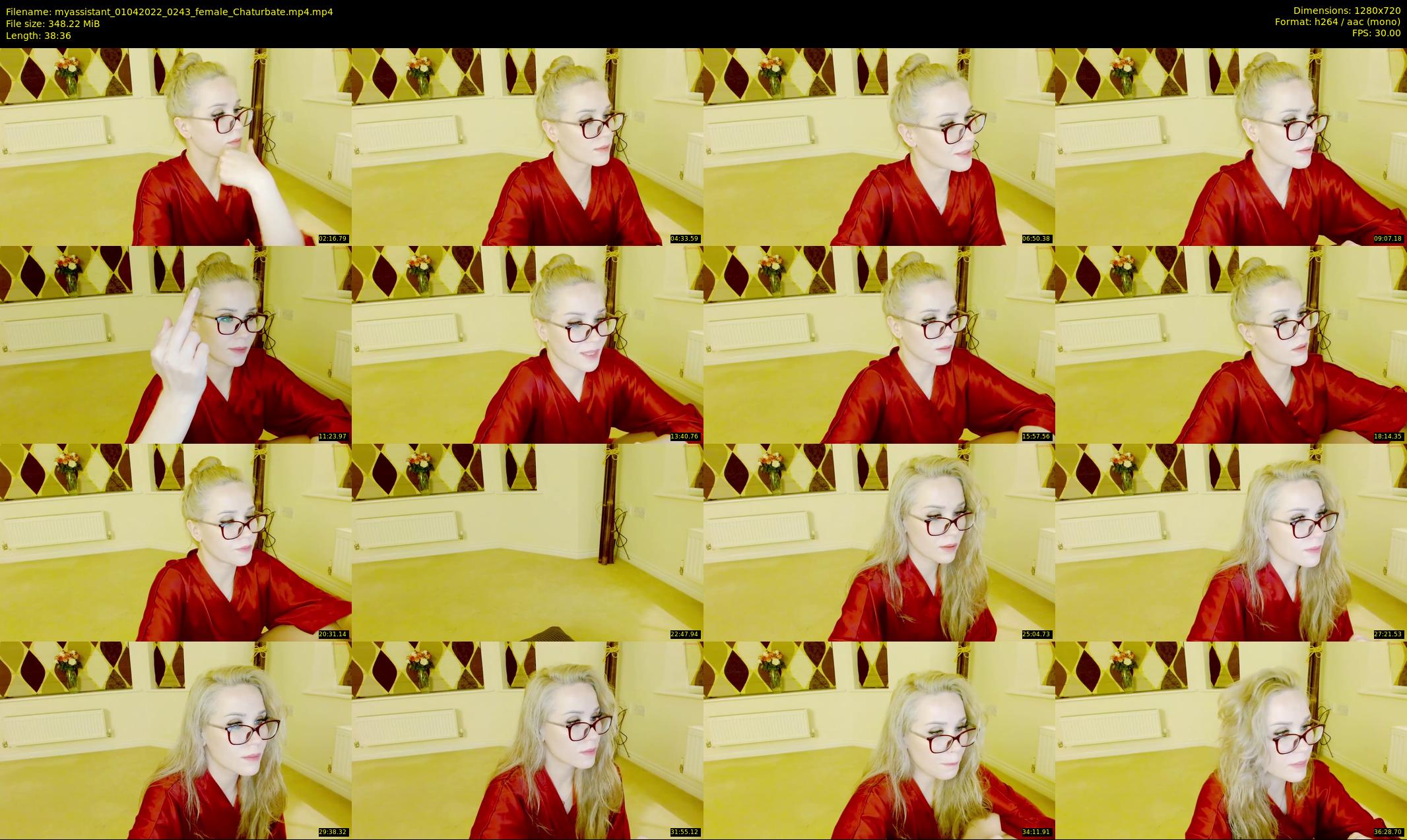 myassistant — 39 minute Chaturbate female cam show recording, 720p, Apr 1, 2022