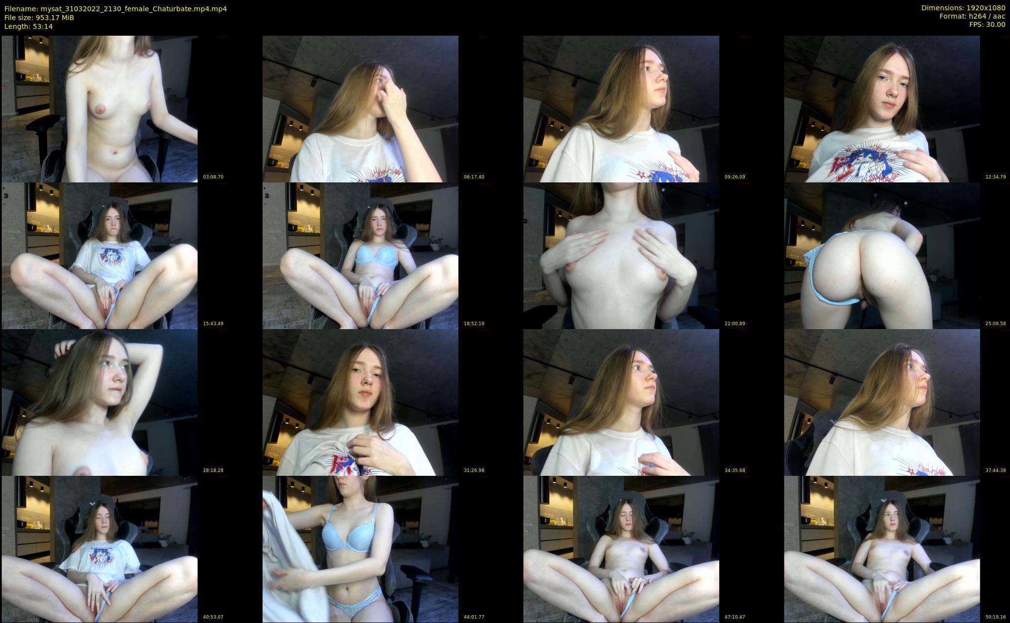 mysat — 54 minute Chaturbate female cam show recording, 1080p, Mar 31, 2022