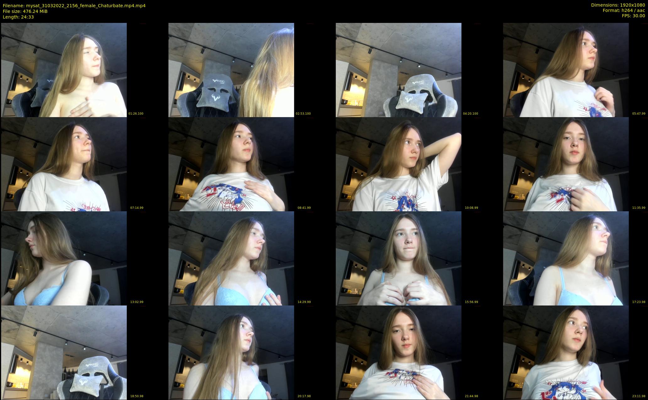 mysat — 25 minute Chaturbate female cam show recording, 1080p, Mar 31, 2022