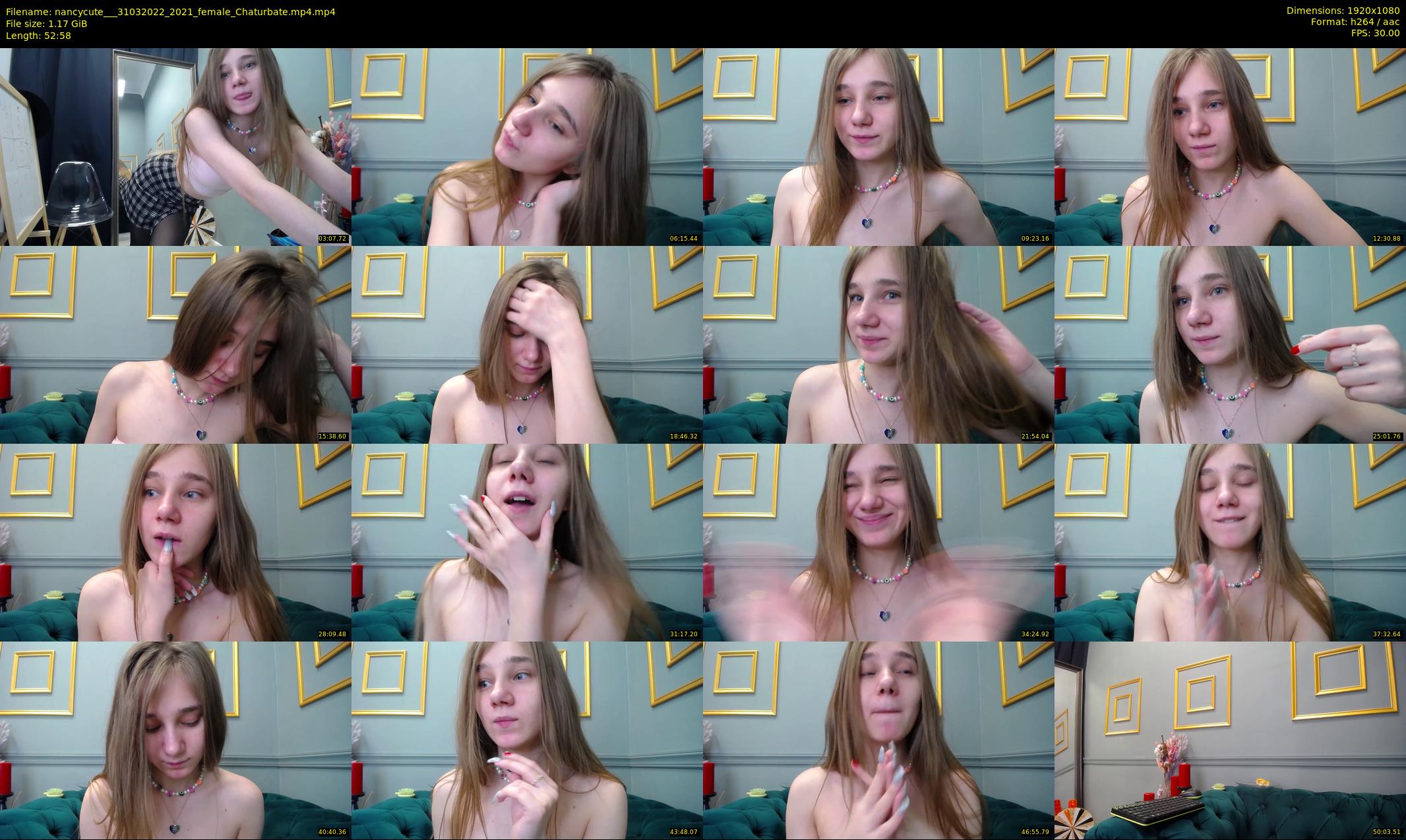 nancycute__ — 53 minute Chaturbate female cam show recording, 1080p, Mar 31, 2022