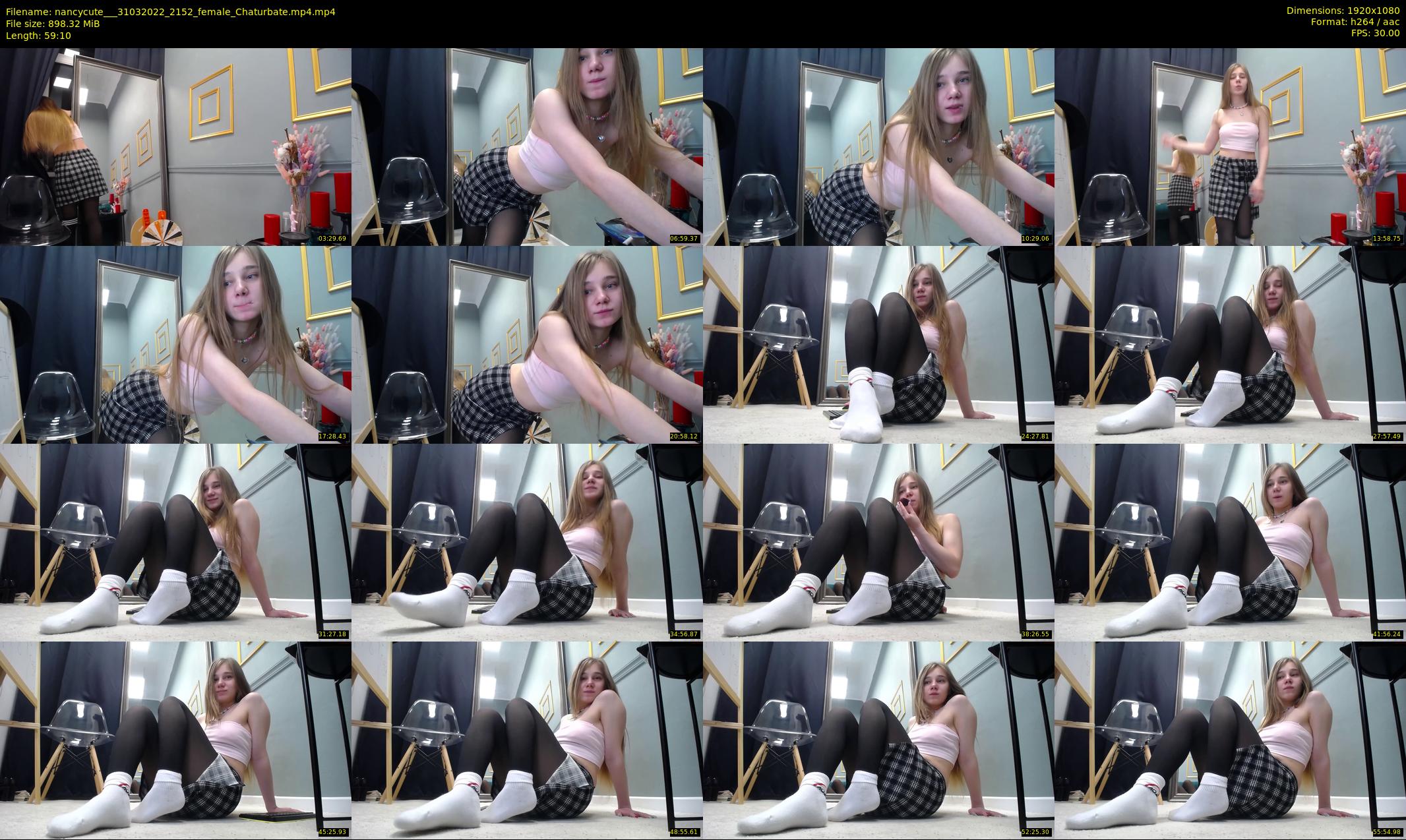 nancycute__ — 60 minute Chaturbate female cam show recording, 1080p, Mar 31, 2022