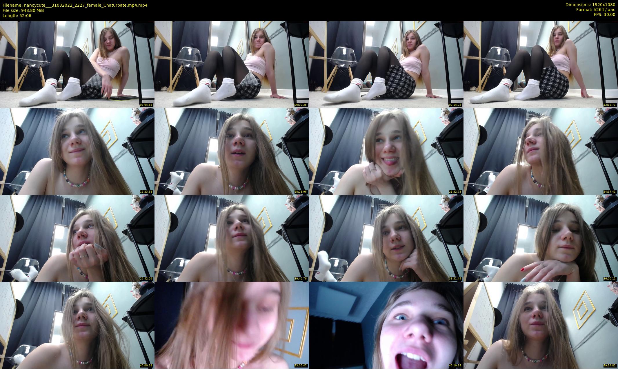 nancycute__ — 53 minute Chaturbate female cam show recording, 1080p, Mar 31, 2022