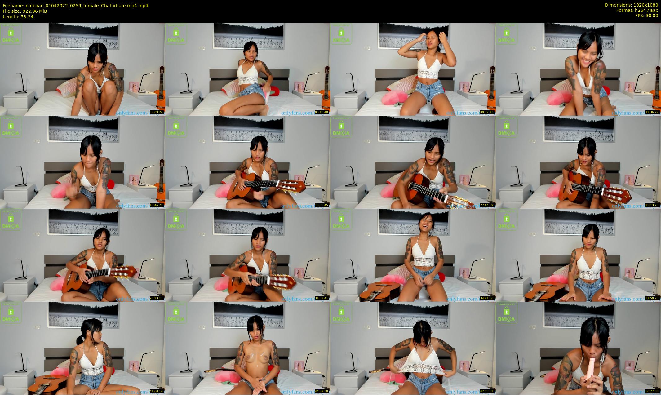 natchac — 54 minute Chaturbate female cam show recording, 1080p, Apr 1, 2022