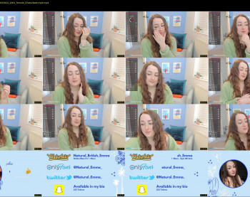 natural_british_emma — 12 minute Chaturbate female cam show recording, 1080p, Mar 31, 2022