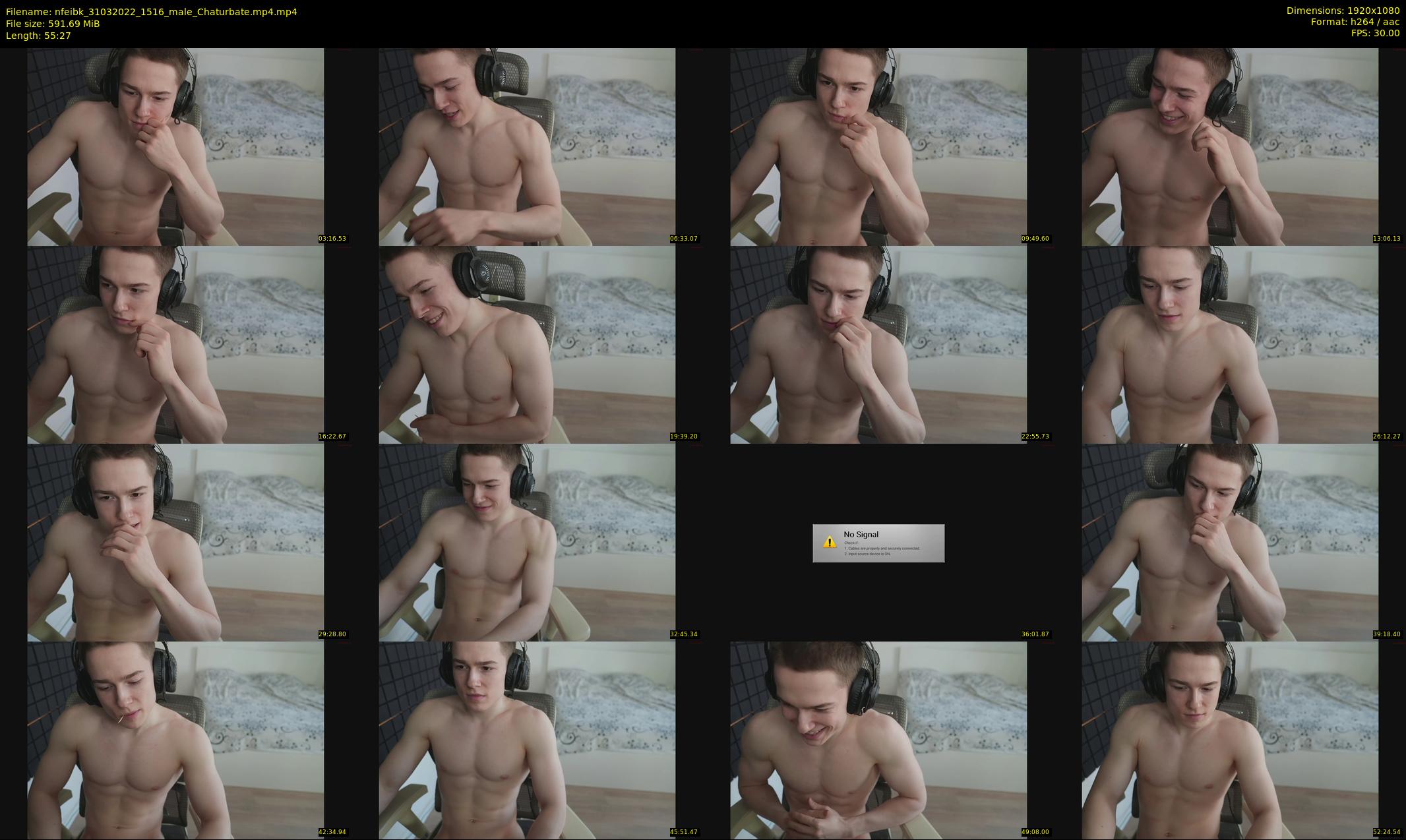 nfeibk — 56 minute Chaturbate male cam show recording, 1080p, Mar 31, 2022