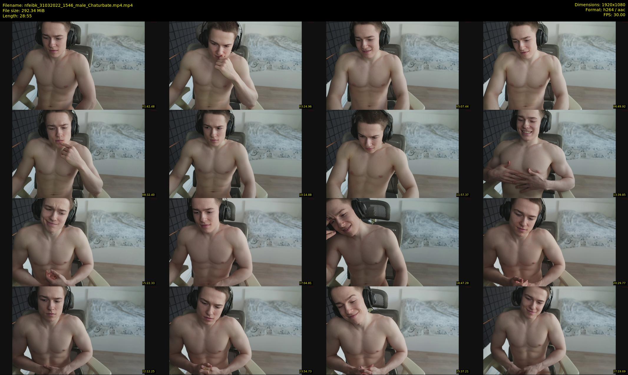 nfeibk — 29 minute Chaturbate male cam show recording, 1080p, Mar 31, 2022