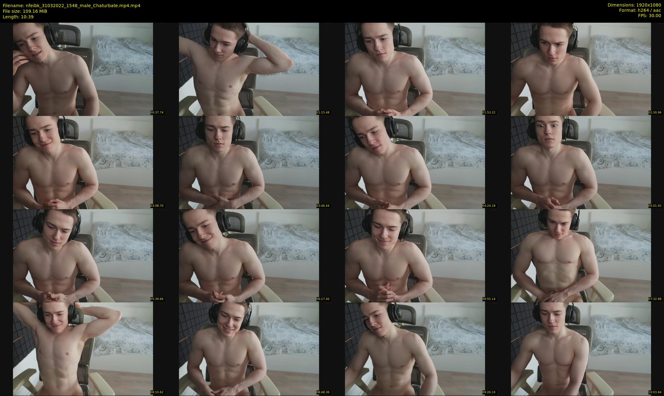 nfeibk — 11 minute Chaturbate male cam show recording, 1080p, Mar 31, 2022