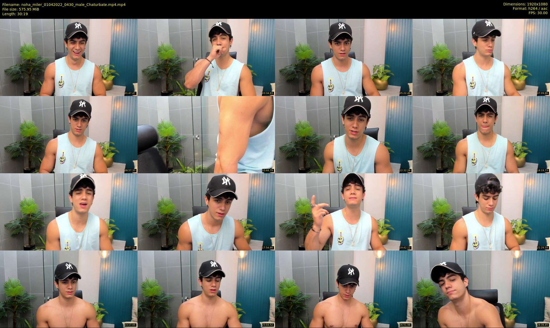 noha_miler — 31 minute Chaturbate male cam show recording, 1080p, Apr 1, 2022