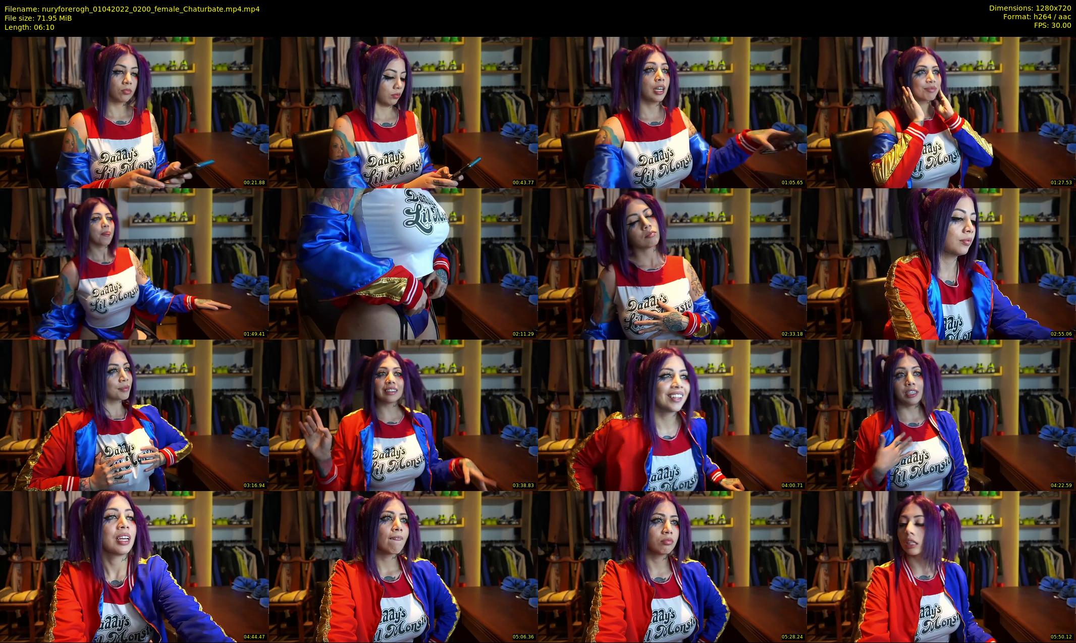 nuryforerogh — 7 minute Chaturbate female cam show recording, 720p, Apr 1, 2022