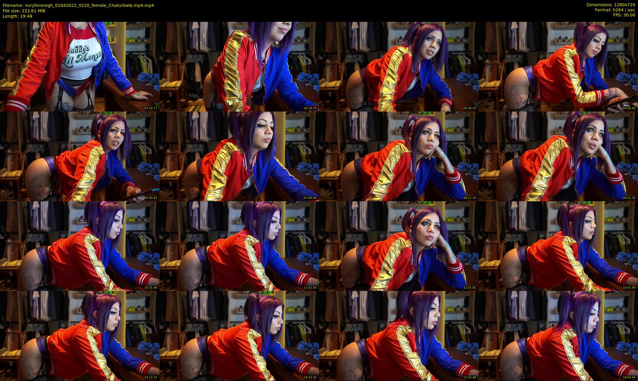 nuryforerogh — 20 minute Chaturbate female cam show recording, 720p, Apr 1, 2022
