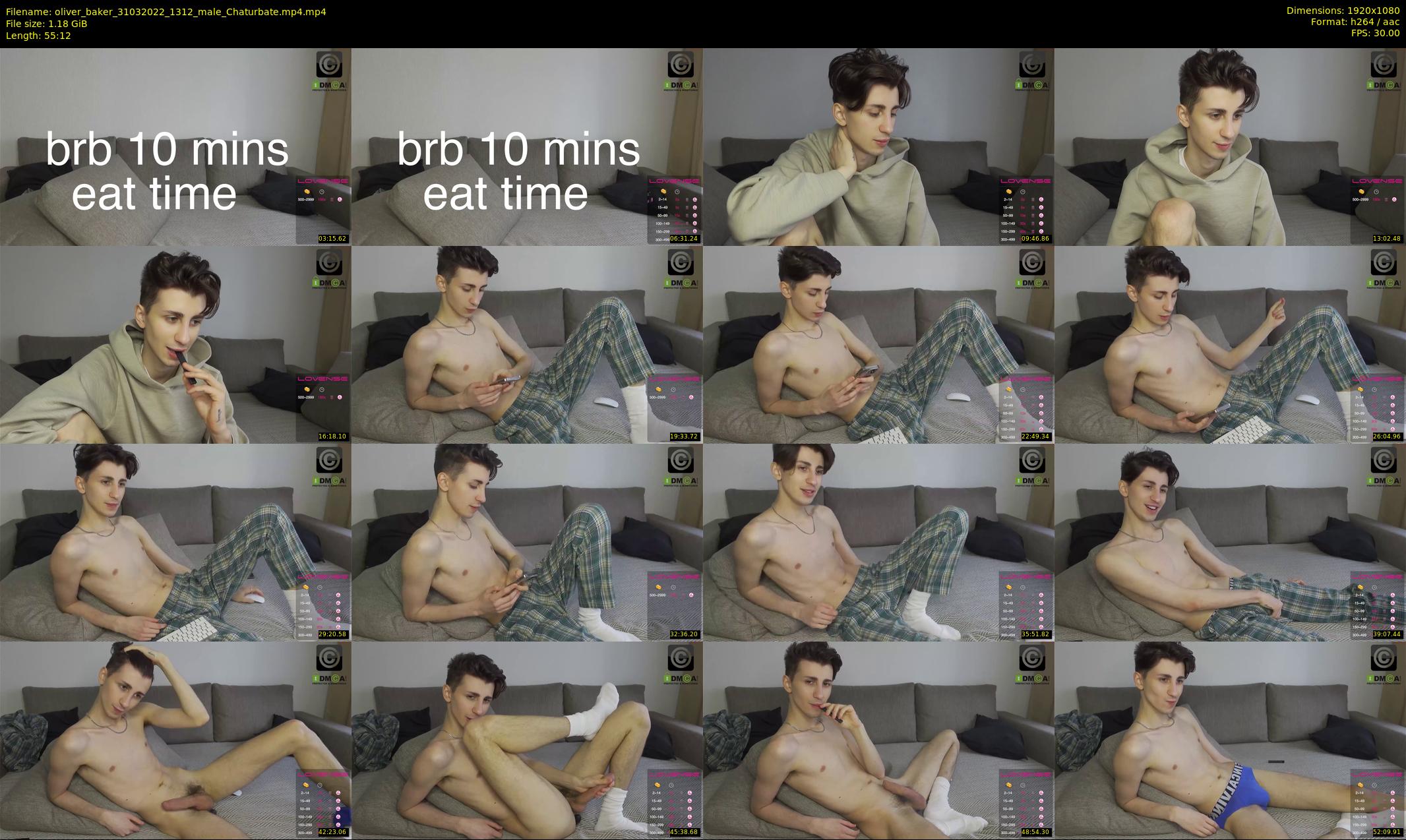oliver_baker — 56 minute Chaturbate male cam show recording, 1080p, Mar 31, 2022