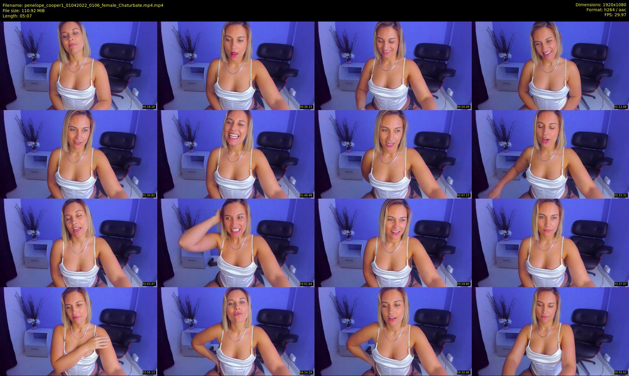penelope_cooper1 — 6 minute Chaturbate female cam show recording, 1080p, Apr 1, 2022