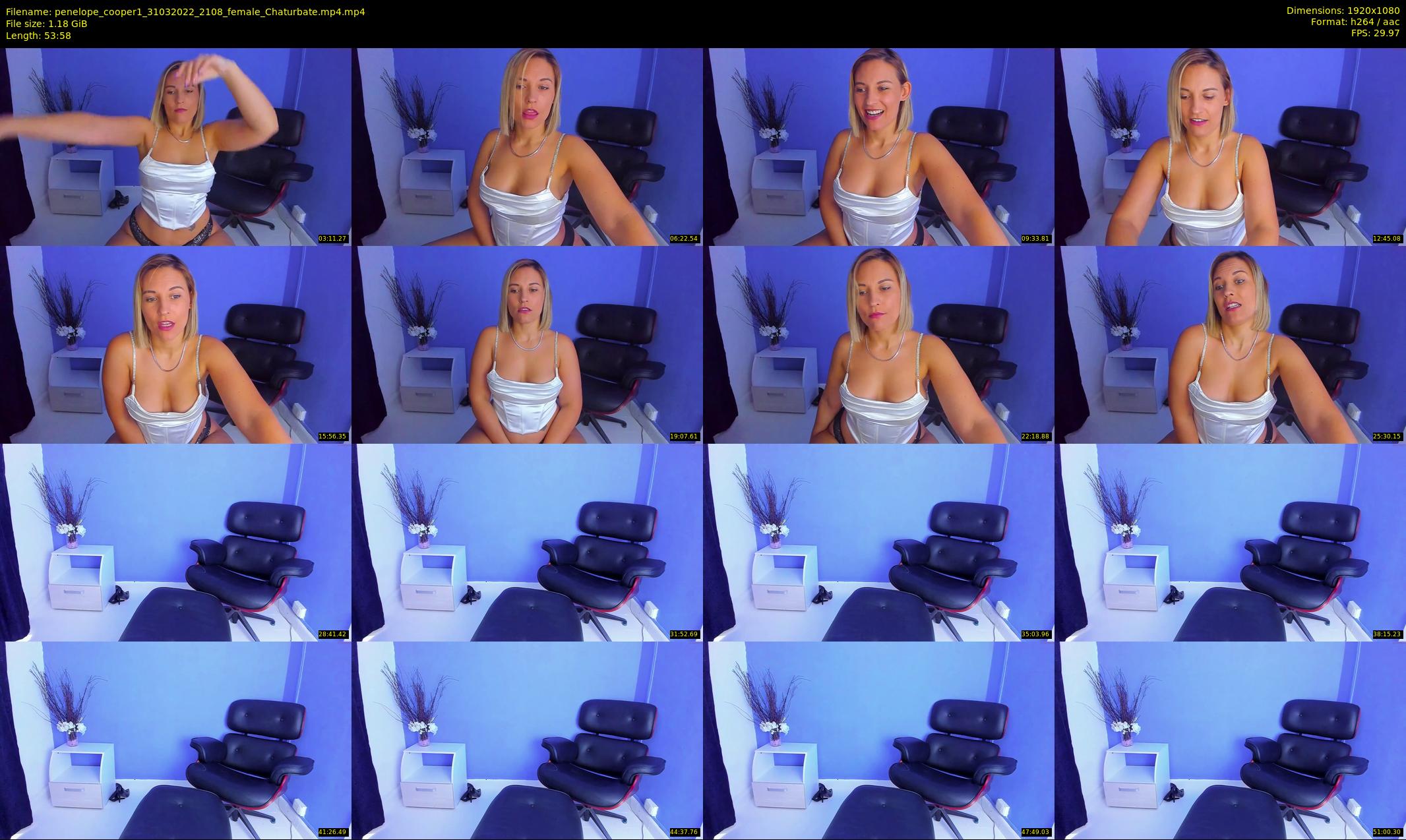 penelope_cooper1 — 54 minute Chaturbate female cam show recording, 1080p, Mar 31, 2022