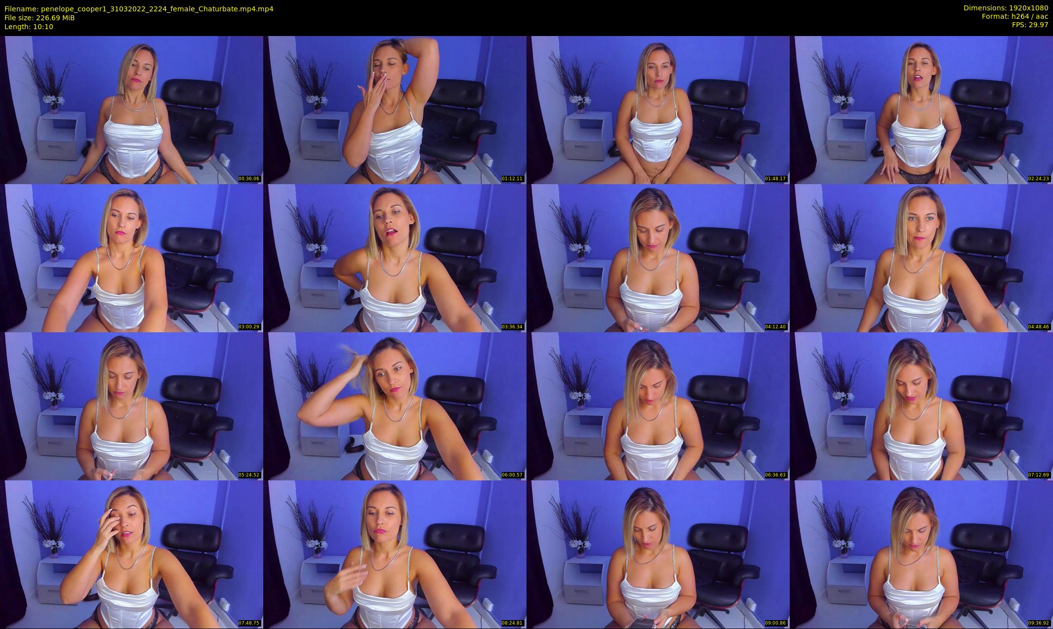 penelope_cooper1 — 11 minute Chaturbate female cam show recording, 1080p, Mar 31, 2022