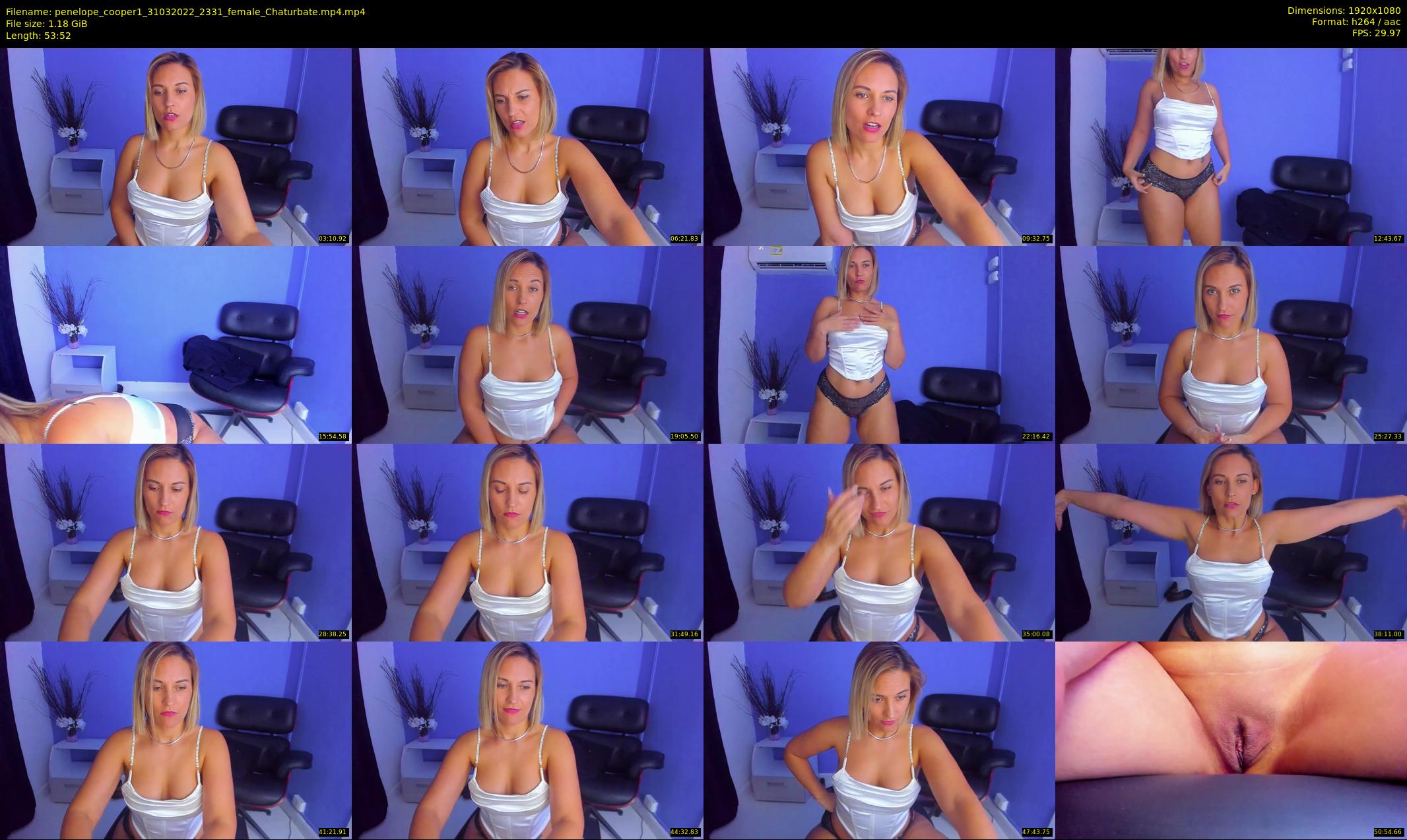 penelope_cooper1 — 54 minute Chaturbate female cam show recording, 1080p, Mar 31, 2022