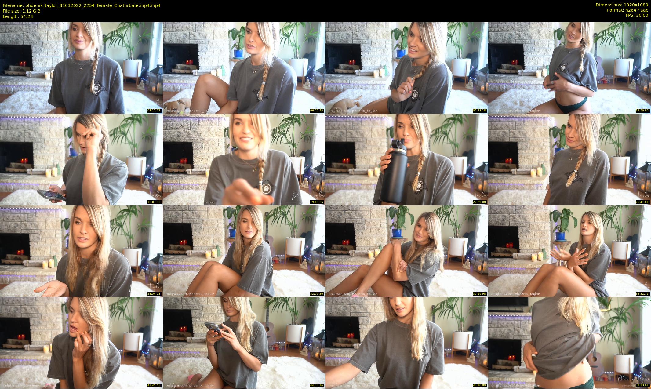 phoenix_taylor — 55 minute Chaturbate female cam show recording, 1080p, Mar 31, 2022