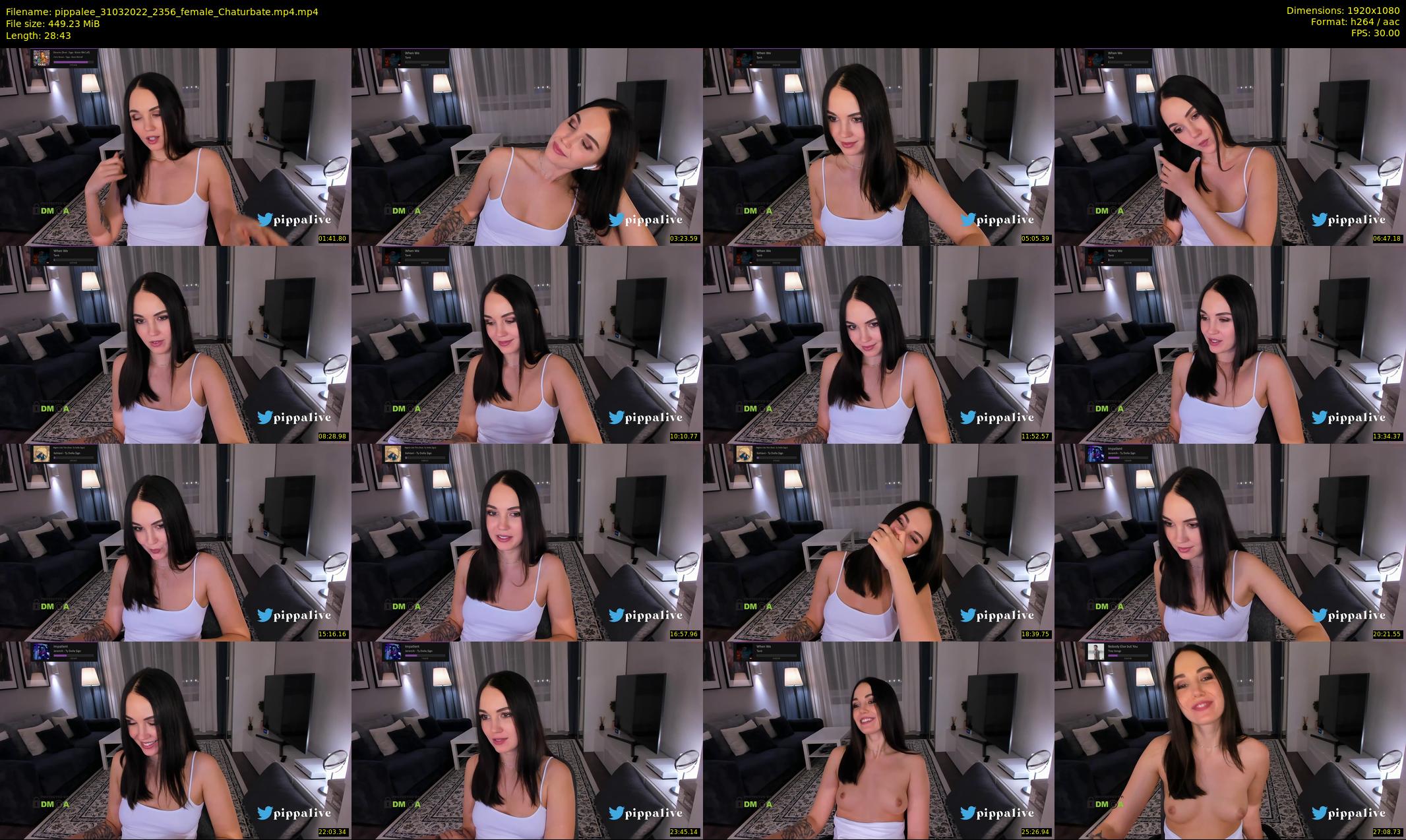 pippalee — 29 minute Chaturbate female cam show recording, 1080p, Mar 31, 2022