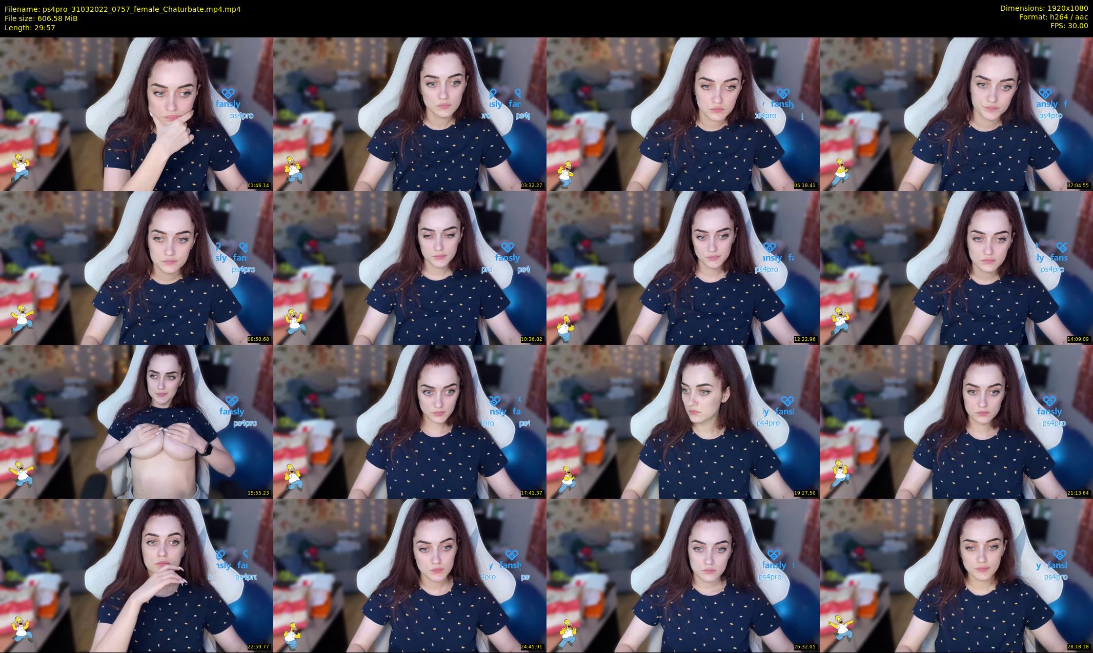 ps4pro — 30 minute Chaturbate female cam show recording, 1080p, Mar 31, 2022