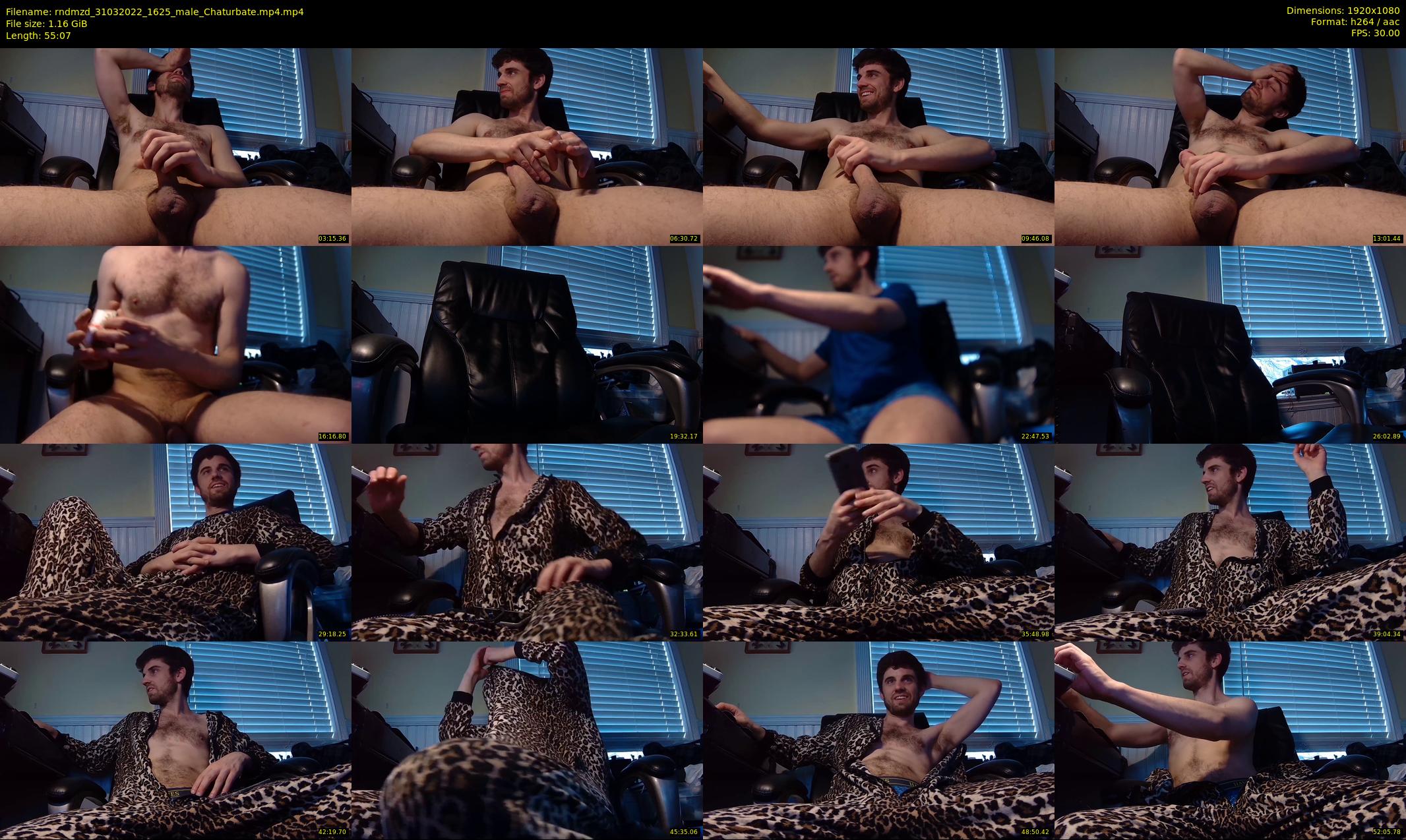 rndmzd — 56 minute Chaturbate male cam show recording, 1080p, Mar 31, 2022