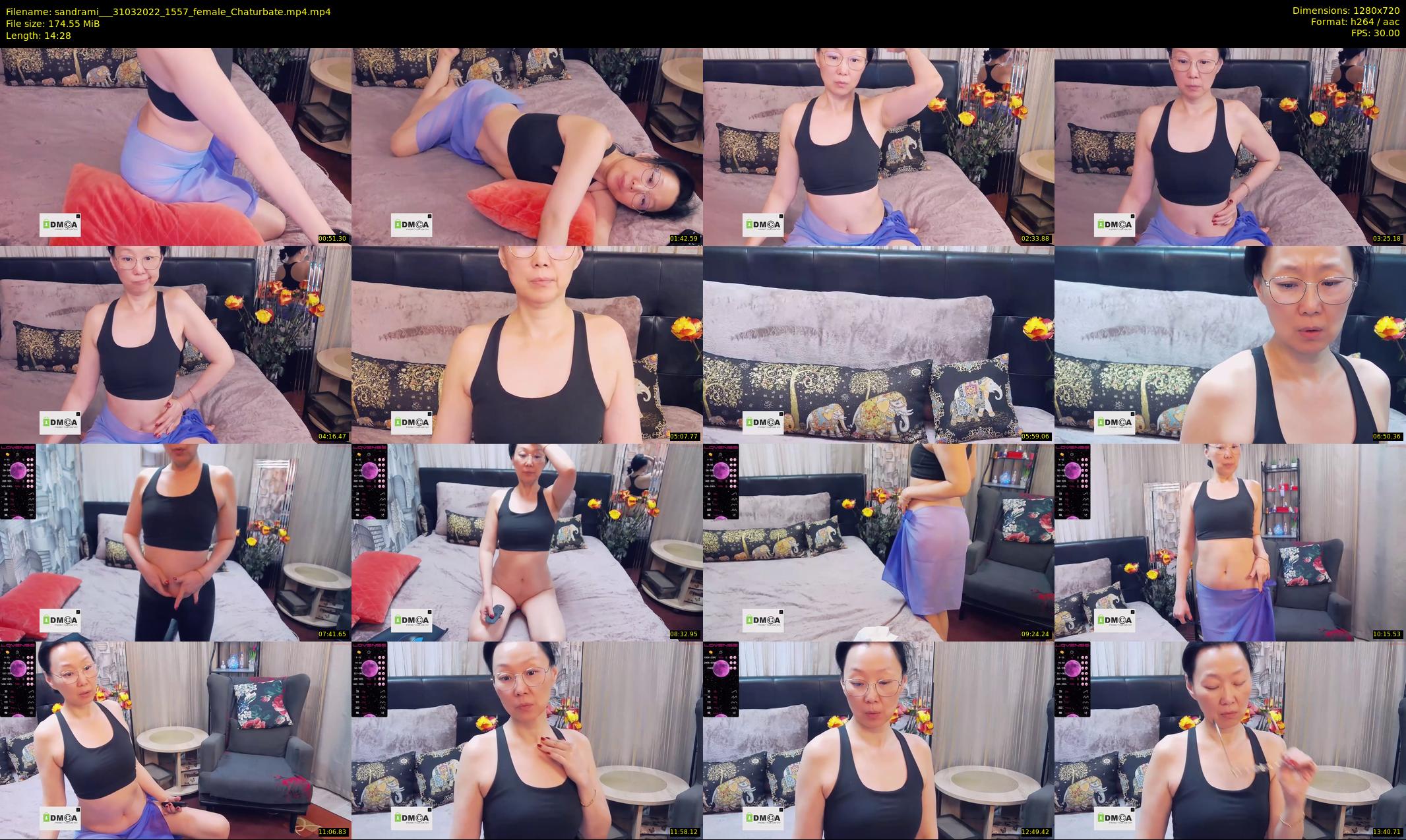 sandrami__ — 15 minute Chaturbate female cam show recording, 720p, Mar 31, 2022