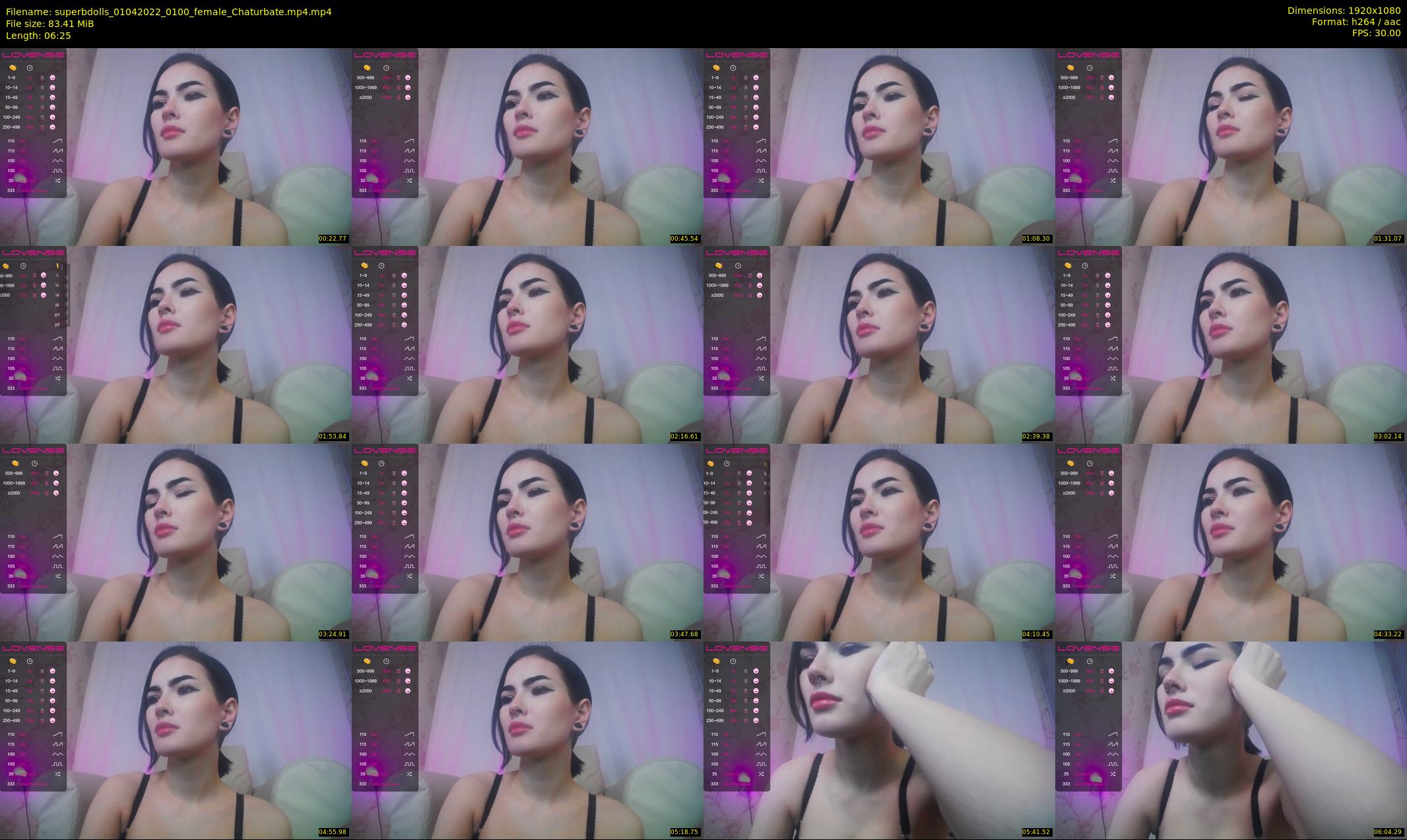superbdolls — 7 minute Chaturbate couple cam show recording, 1080p, Apr 1, 2022
