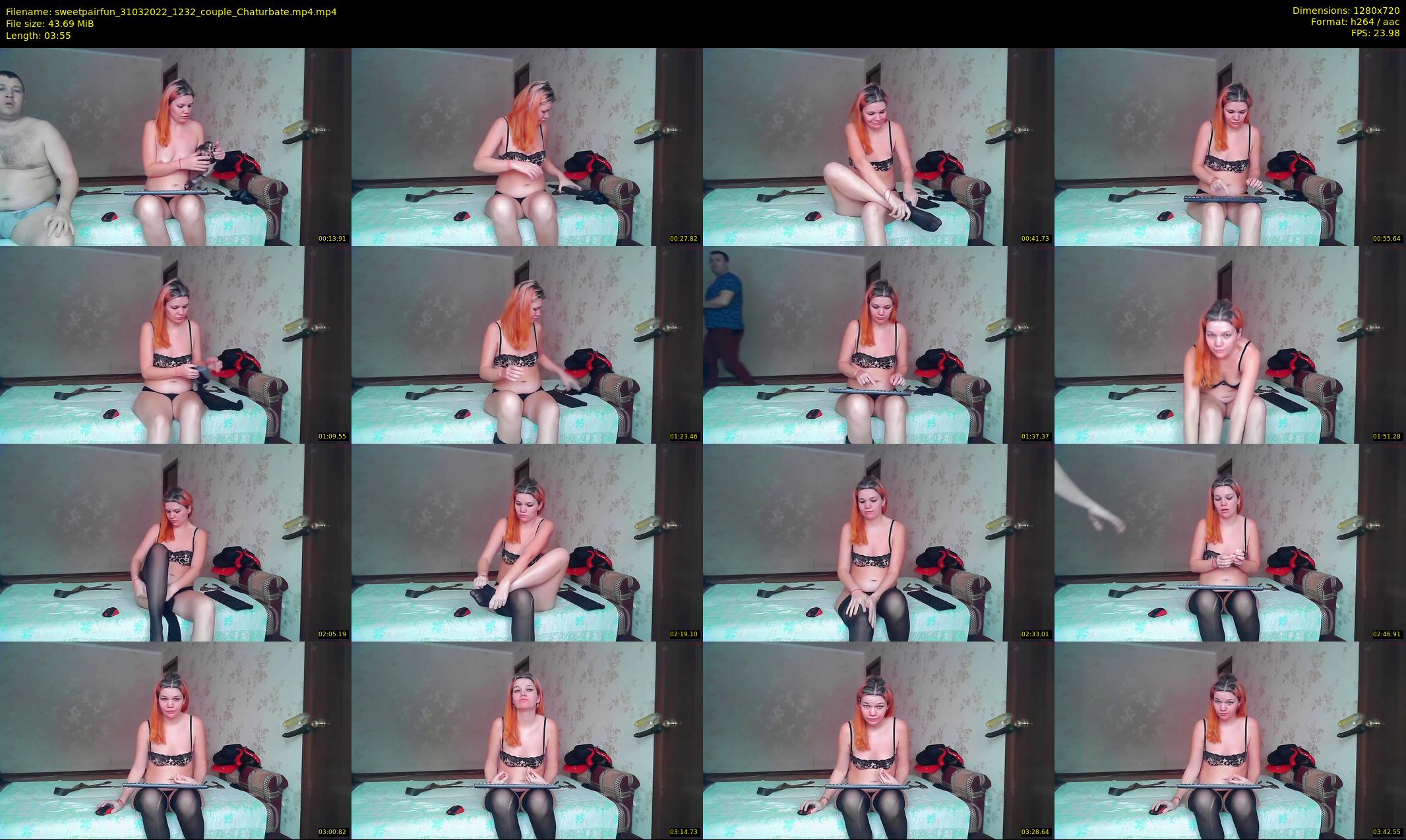sweetpairfun — 4 minute Chaturbate couple cam show recording, 720p, Mar 31, 2022