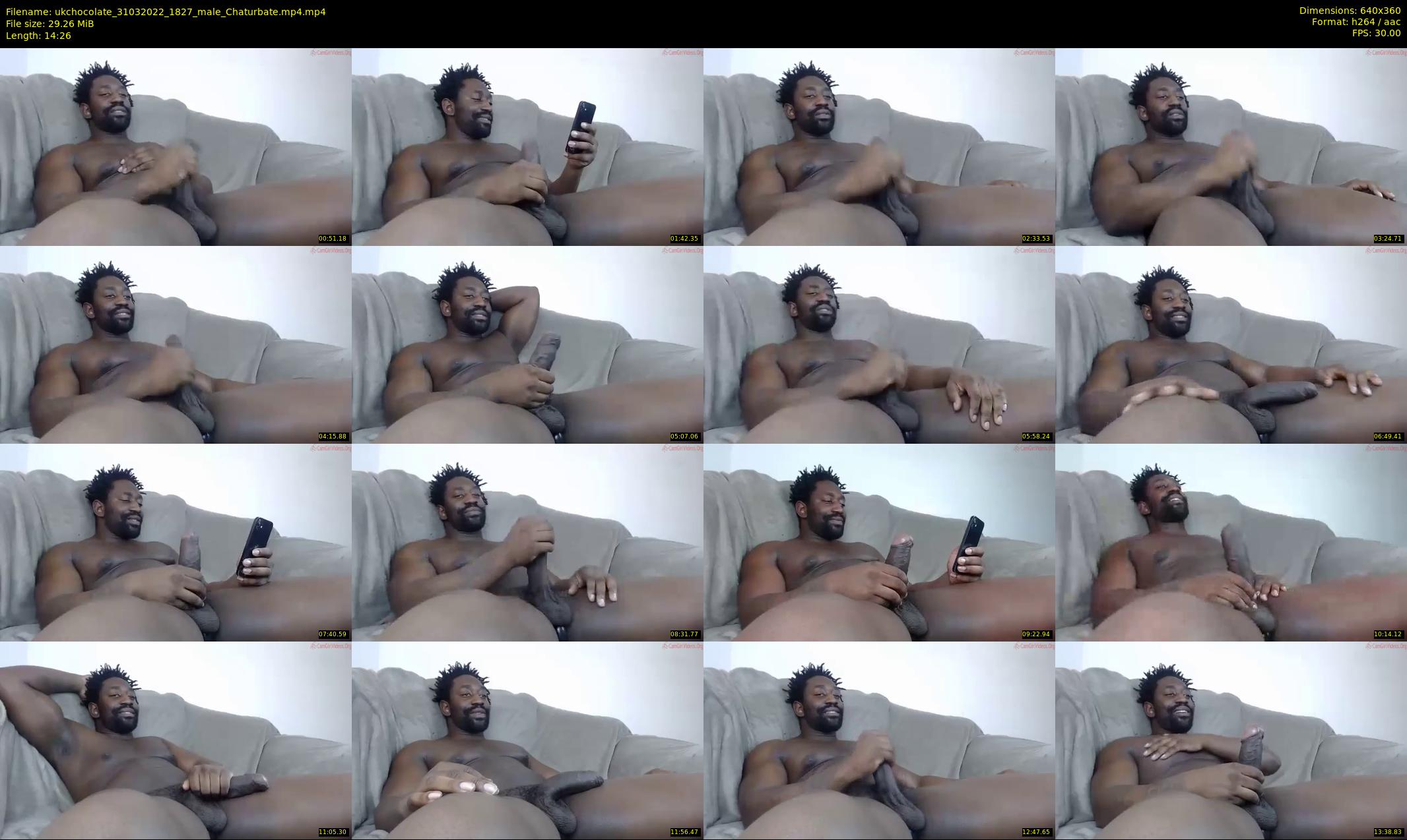ukchocolate — 15 minute Chaturbate male cam show recording, 360p, Mar 31, 2022
