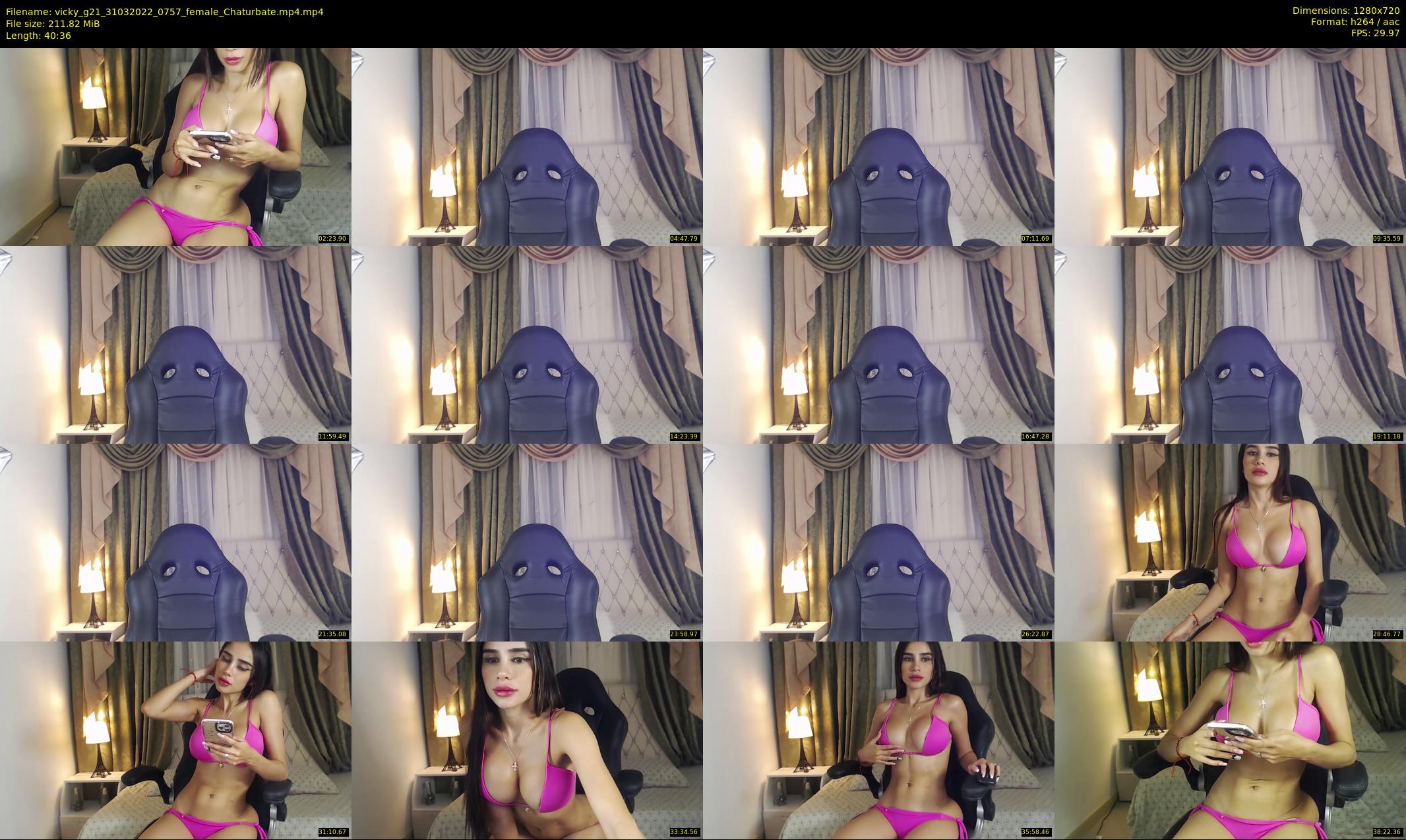 vicky_g21 — 41 minute Chaturbate female cam show recording, 720p, Mar 31, 2022