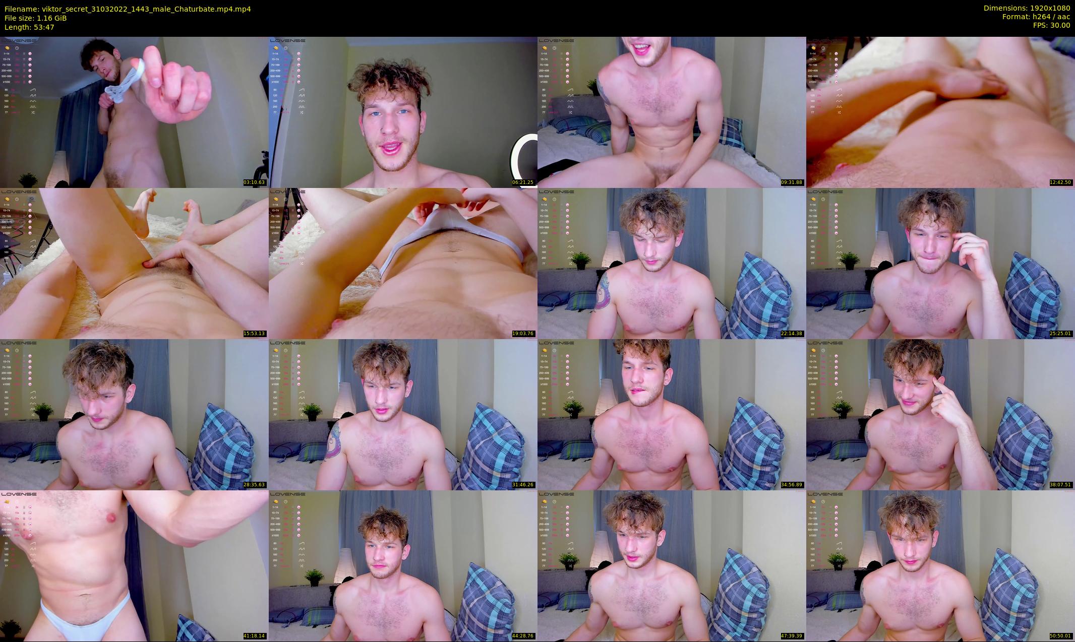 viktor_secret — 54 minute Chaturbate male cam show recording, 1080p, Mar 31, 2022