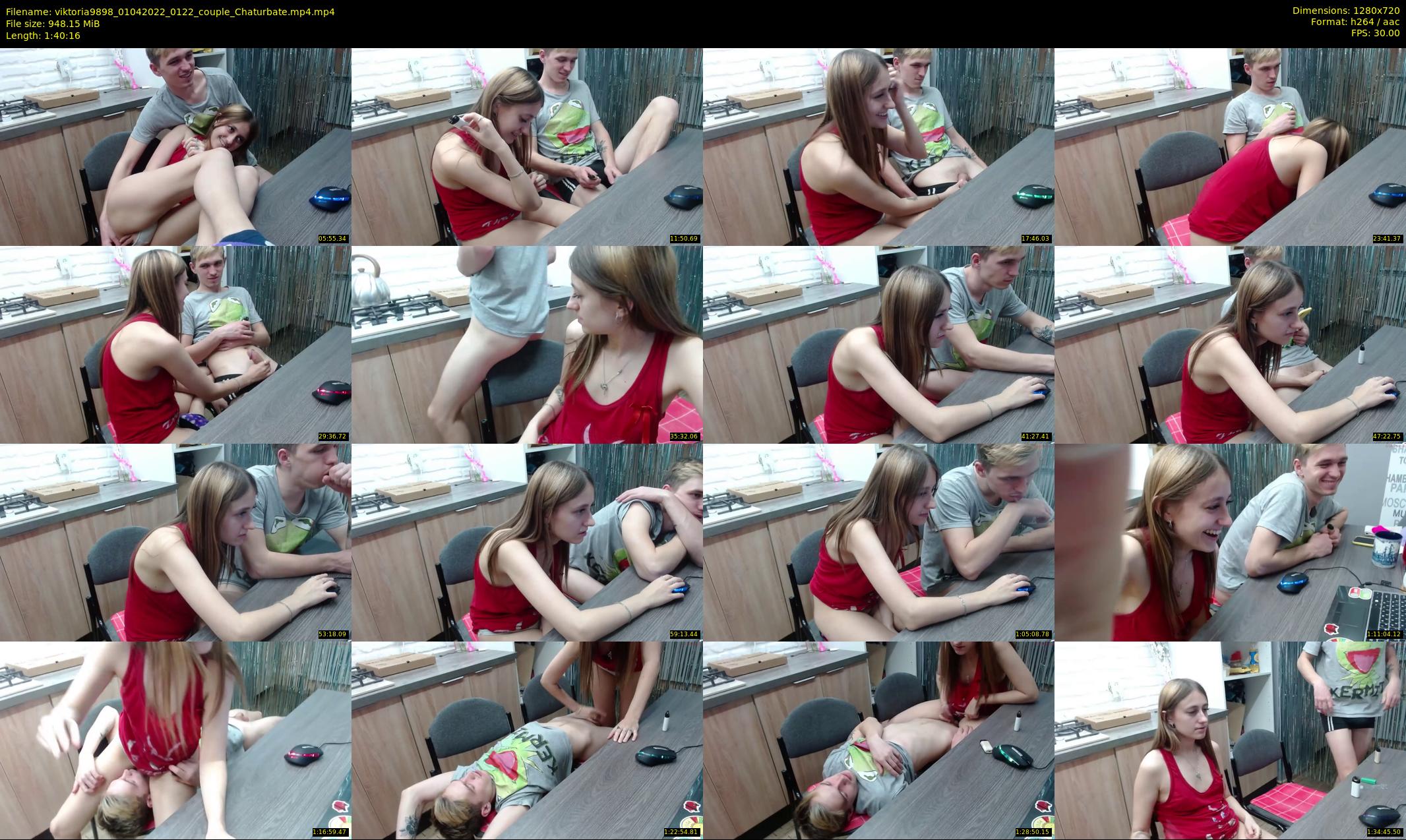 viktoria9898 — 101 minute Chaturbate couple cam show recording, 720p, Apr 1, 2022