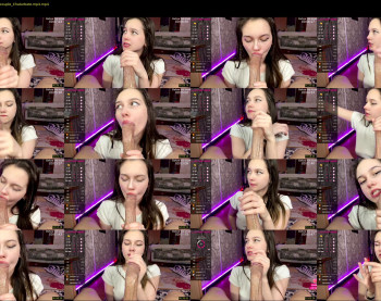 vrchan — 8 minute Chaturbate couple cam show recording, 1080p, Mar 31, 2022