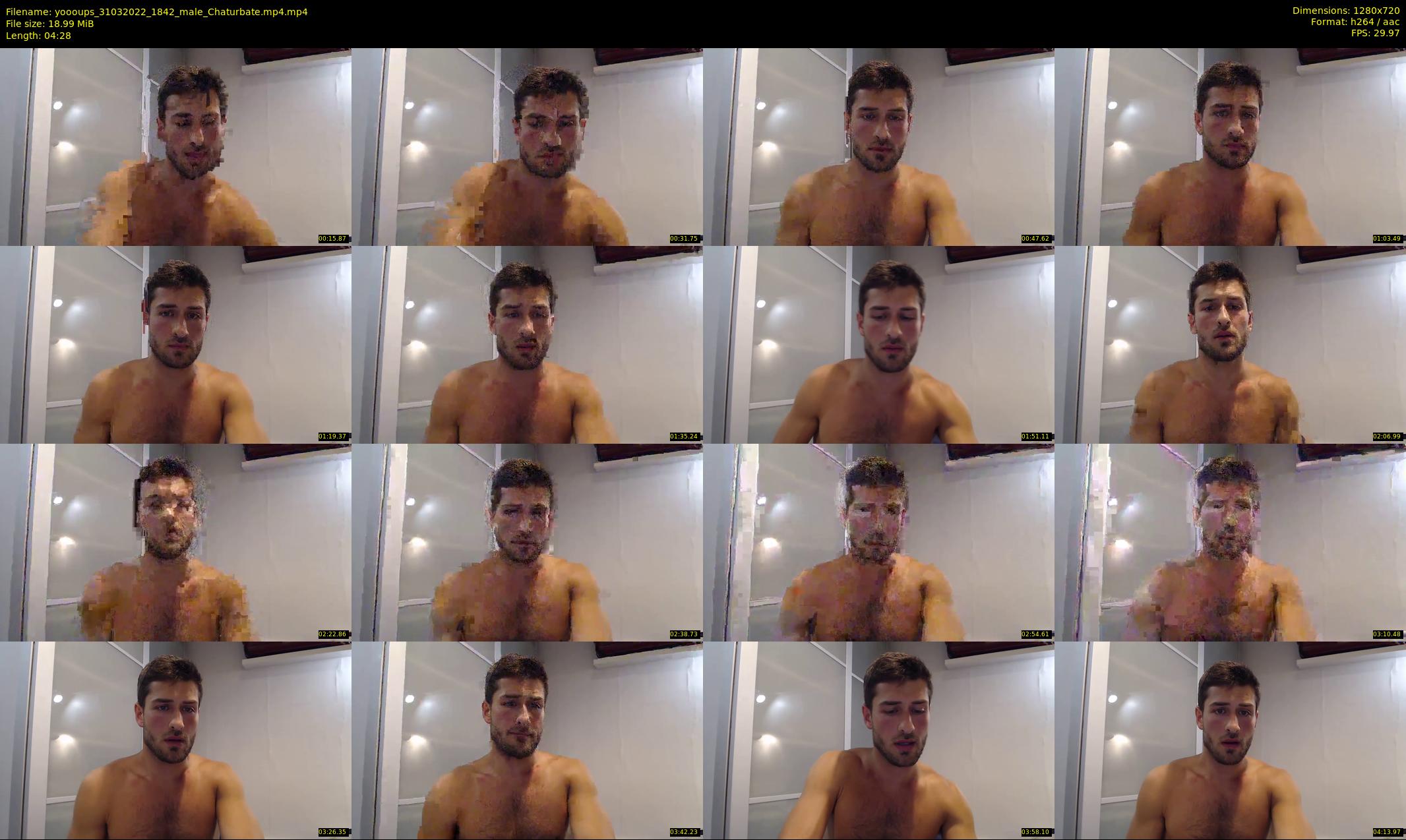 yoooups — 5 minute Chaturbate male cam show recording, 720p, Mar 31, 2022