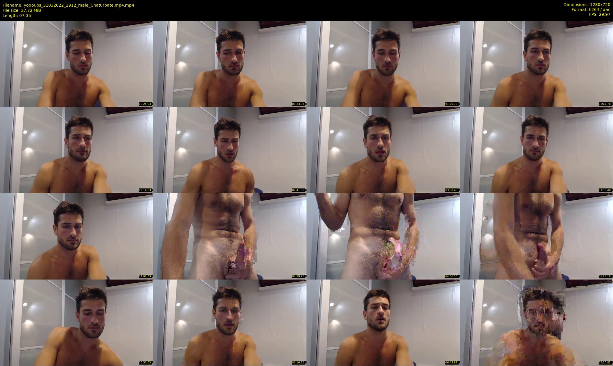 yoooups — 8 minute Chaturbate male cam show recording, 720p, Mar 31, 2022